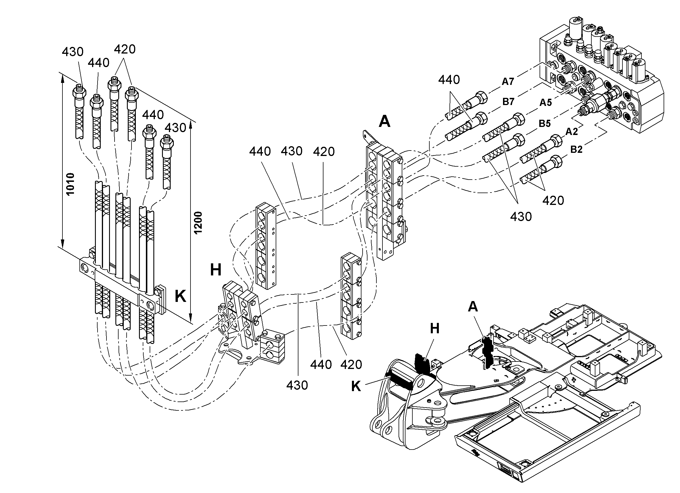 ШЛАНГ 16X3050 10038207 LIEBHERR