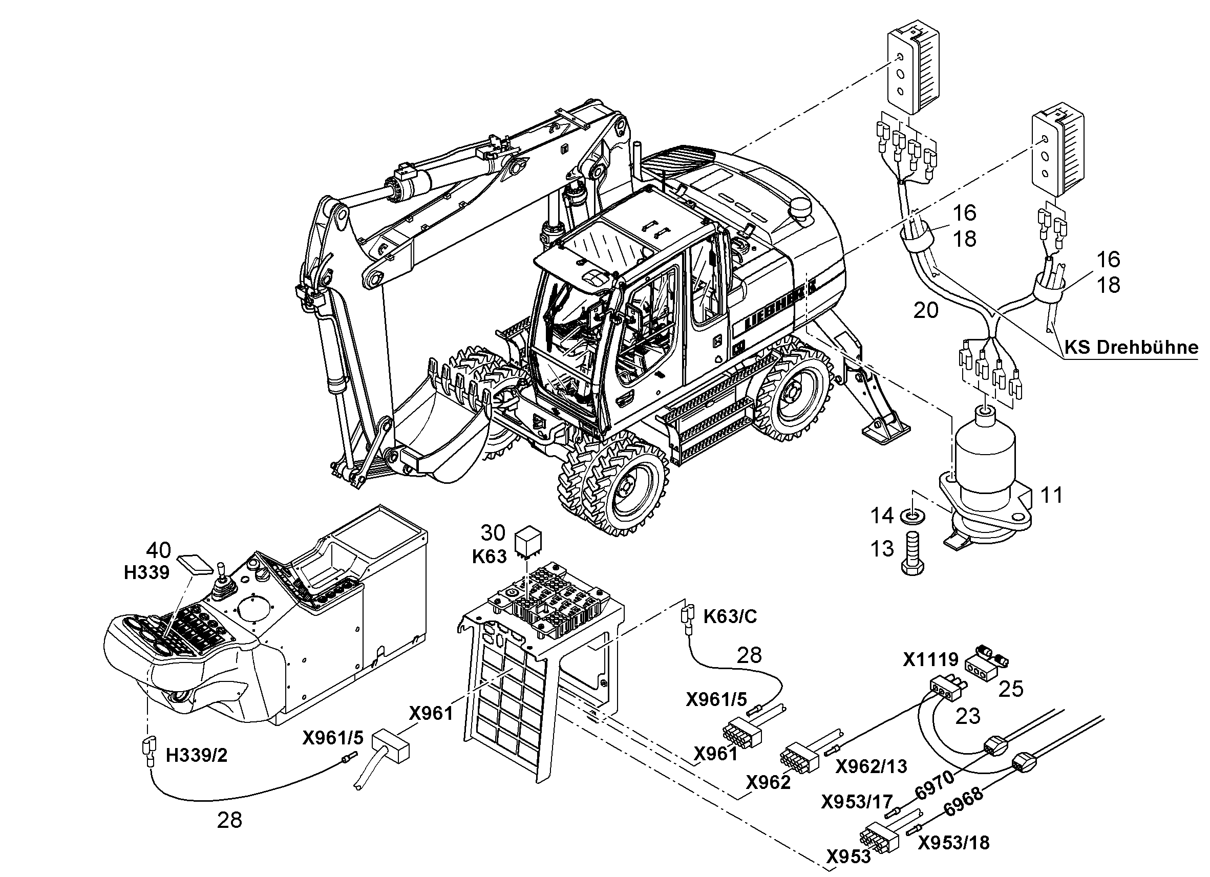 ТЕРМОУСАДОЧНЫЙ ШЛАНГ 12,7 BK 7014641 LIEBHERR