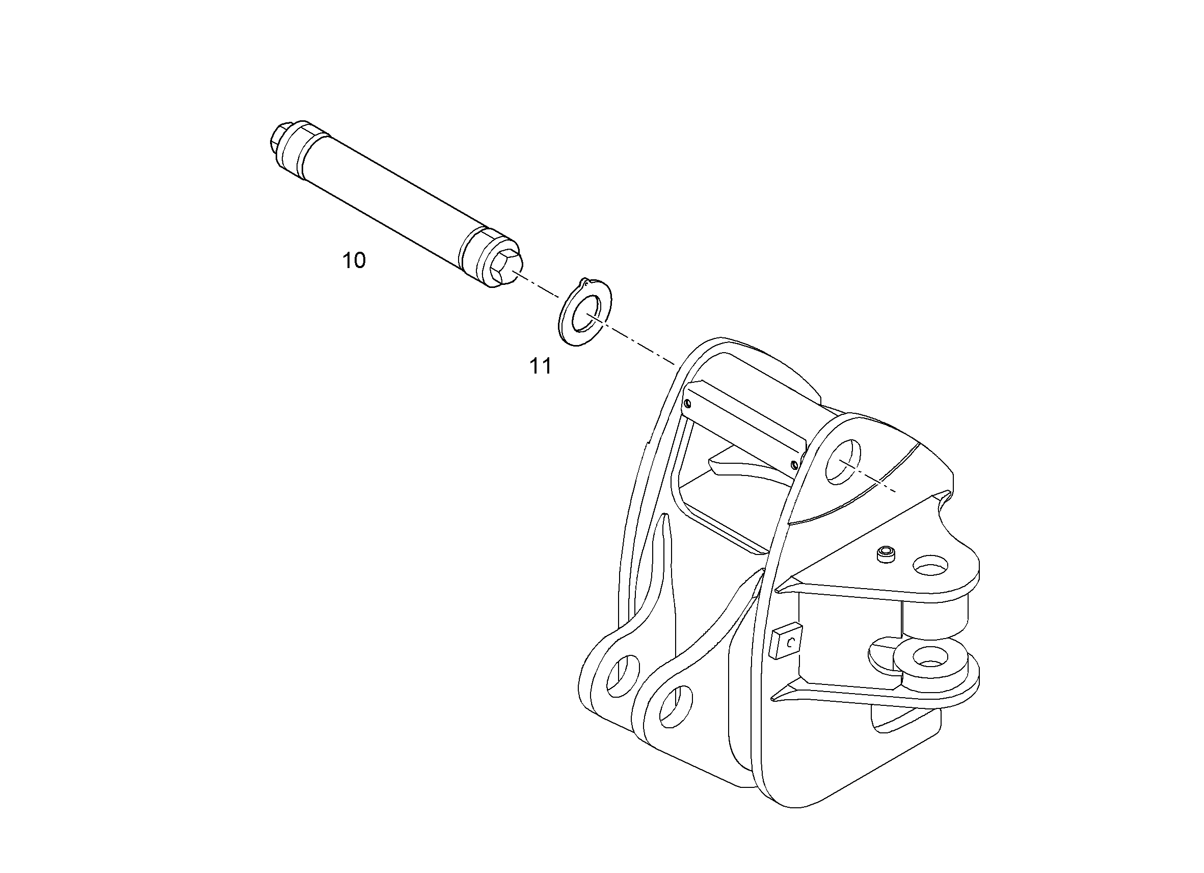PASSFIX-БОЛТЫ 70X0X410 9287608 LIEBHERR