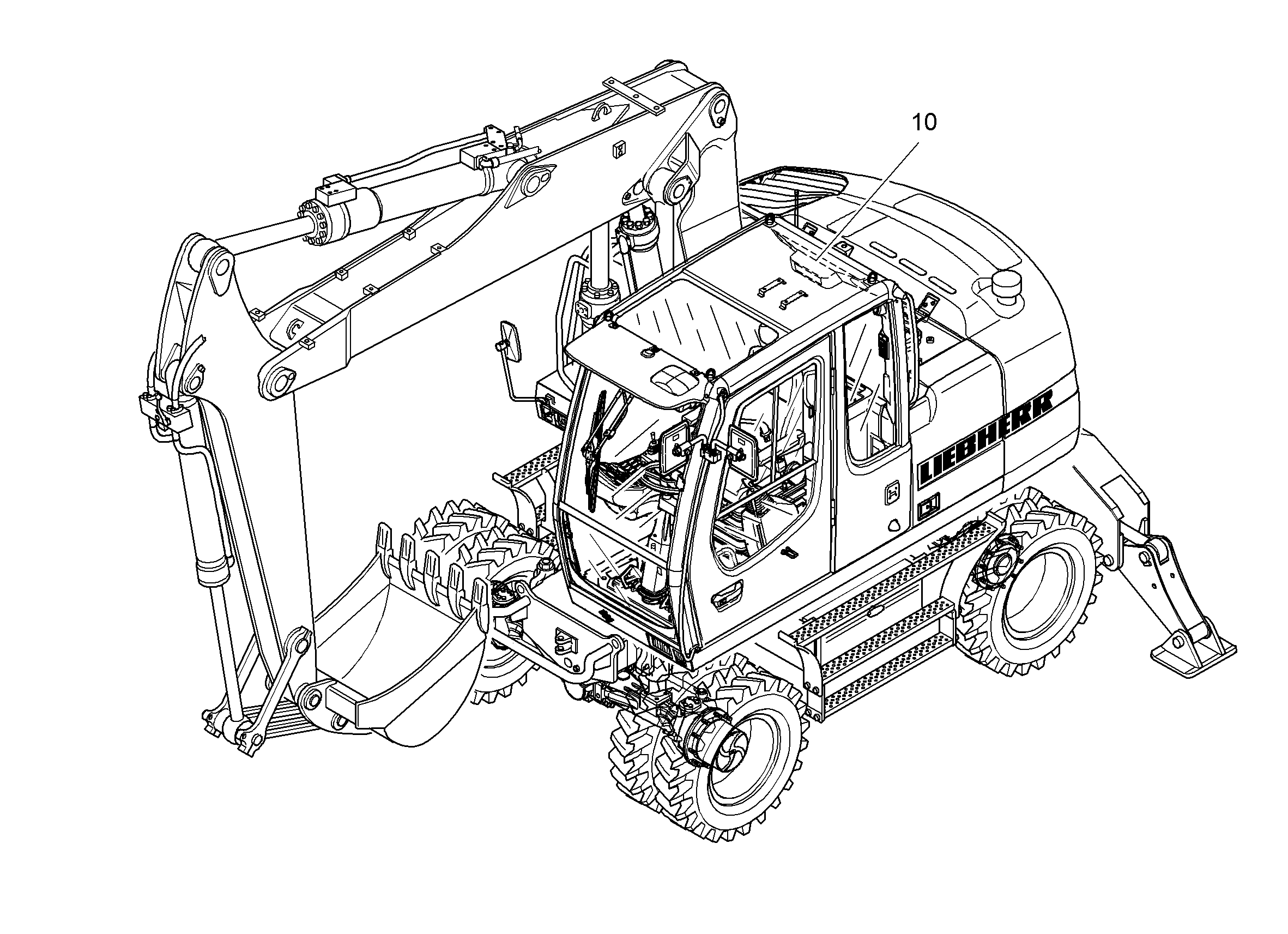 РАДИОУСТАНОВКА 9287494 LIEBHERR
