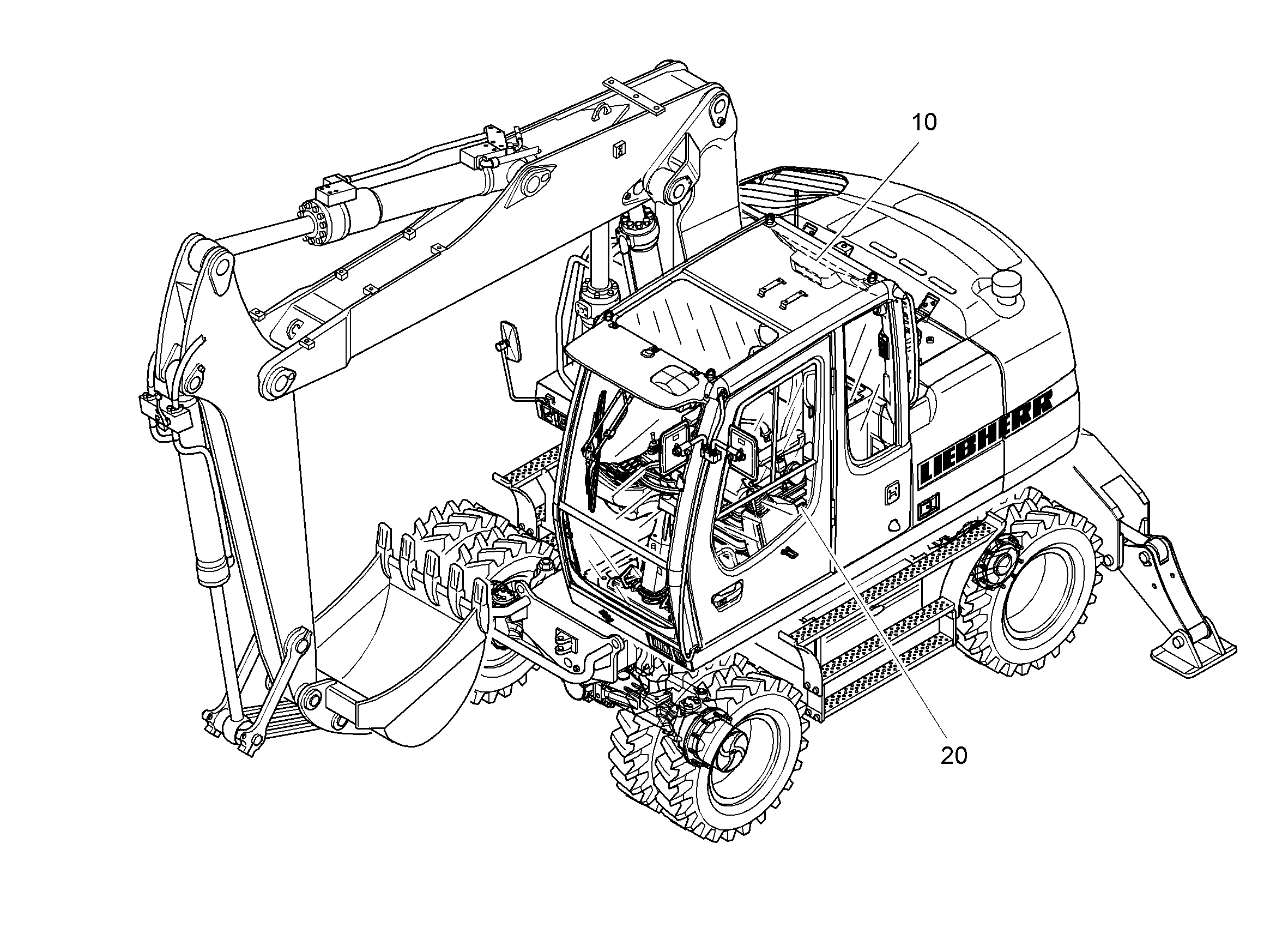 РАДИОУСТАНОВКА 9585443 LIEBHERR