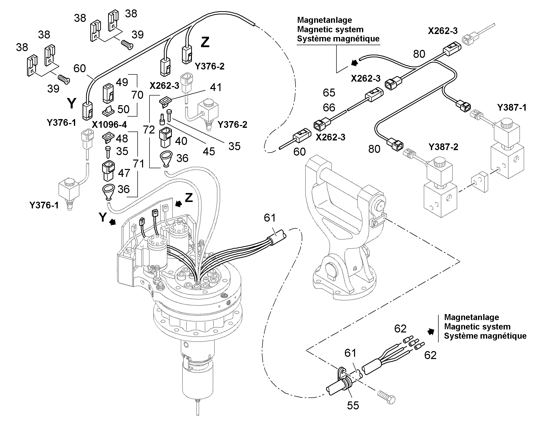 ШЛАНГ ИЗОЛИРУЮЩИЙ 24X1,2 BK 6001458 LIEBHERR