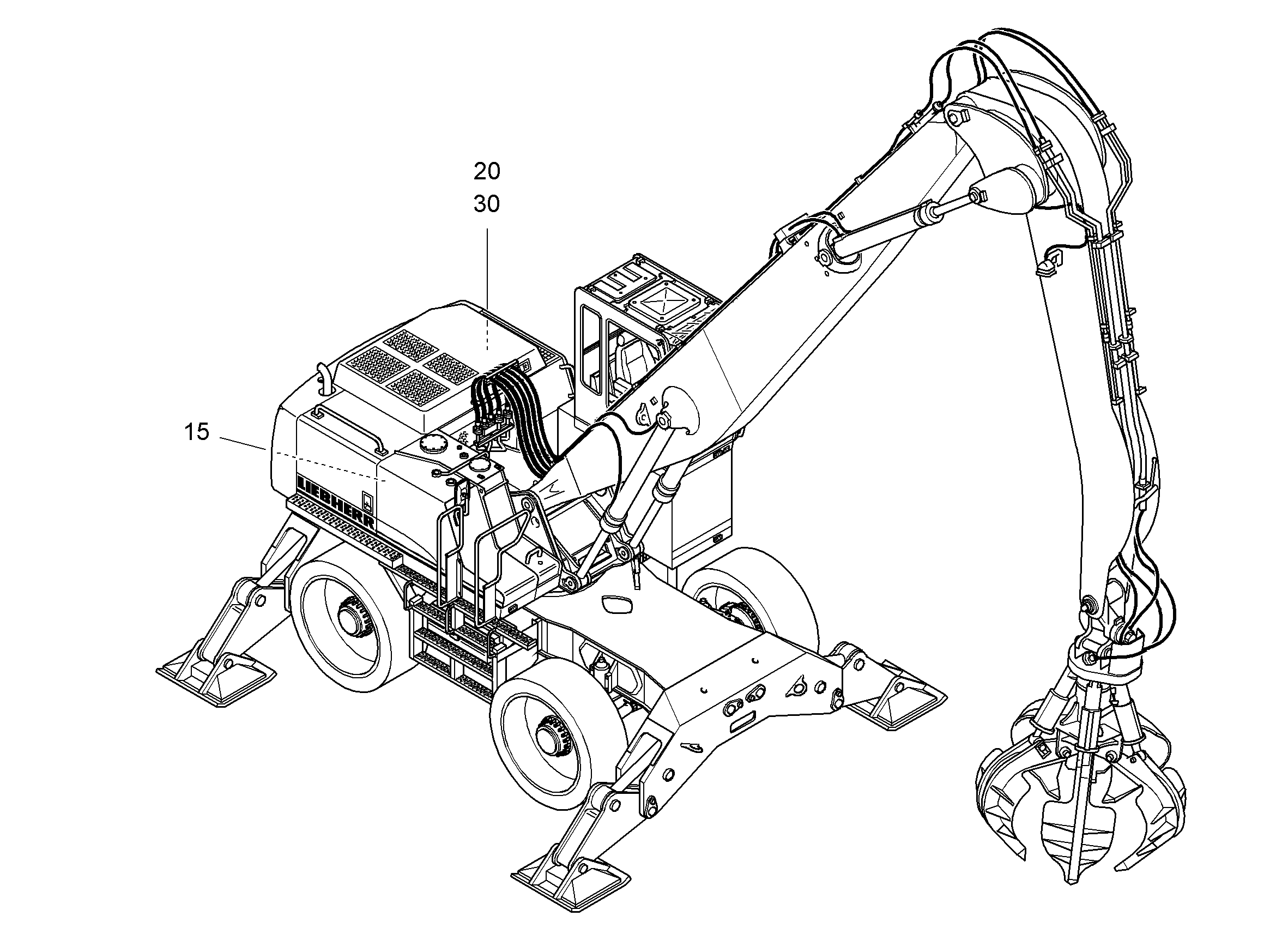 СИСТЕМA ПИТAНИЯ 9821530 LIEBHERR