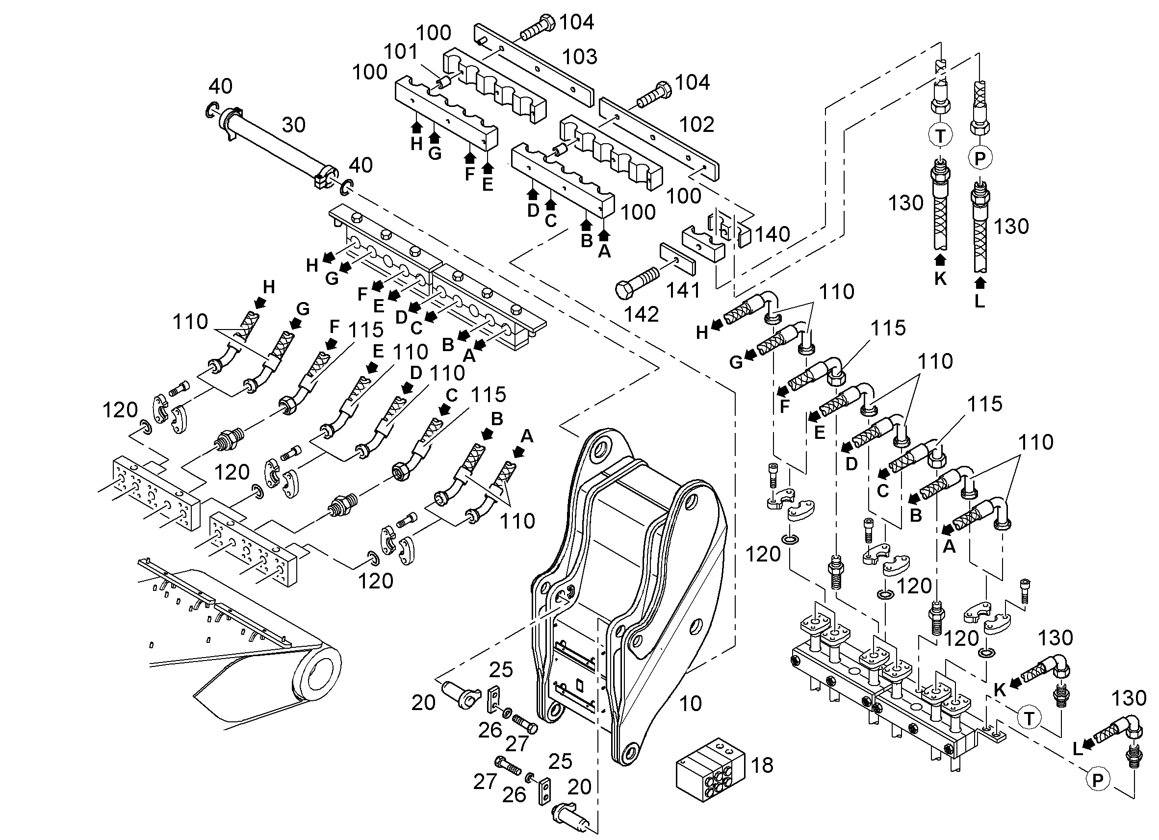 БОЛТ 9583501 LIEBHERR