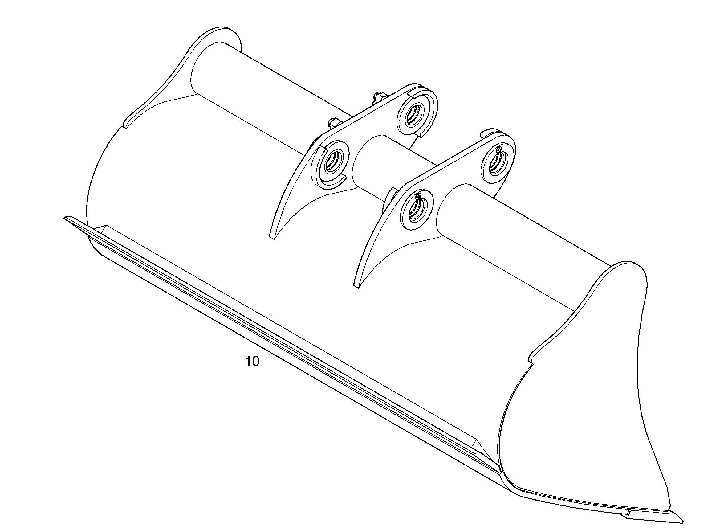 КОВШ КАНАВООЧИСТИТЕЛЯ 1600mm 0,8m³ 9587291 LIEBHERR