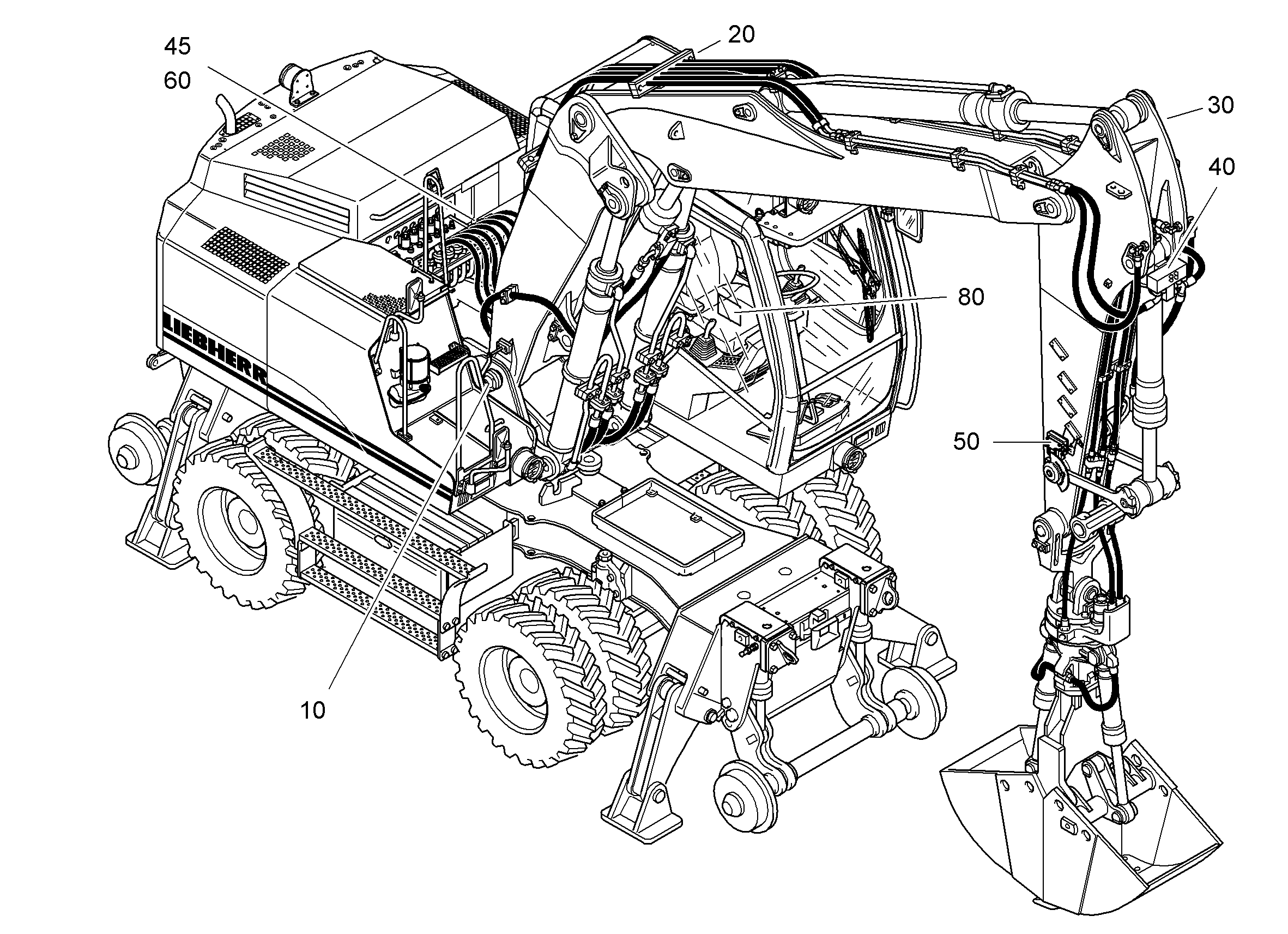 ГИДРАВЛИЧЕСКАЯ СИСТЕМА 9583597 LIEBHERR