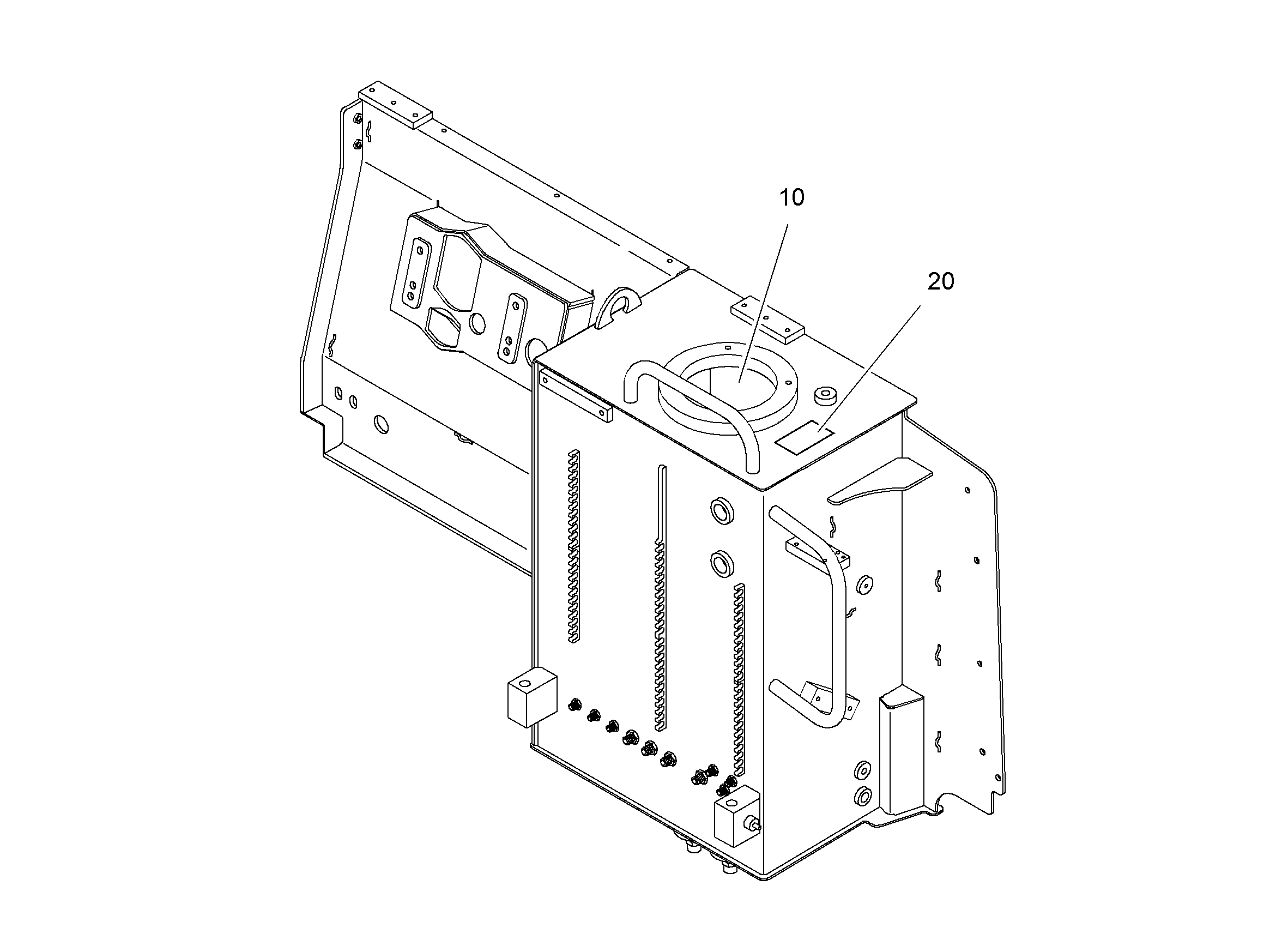 УКАЗАТЕЛЬ - ЗАПОЛНЕНИЕ 205mmX97mm 9586439 LIEBHERR