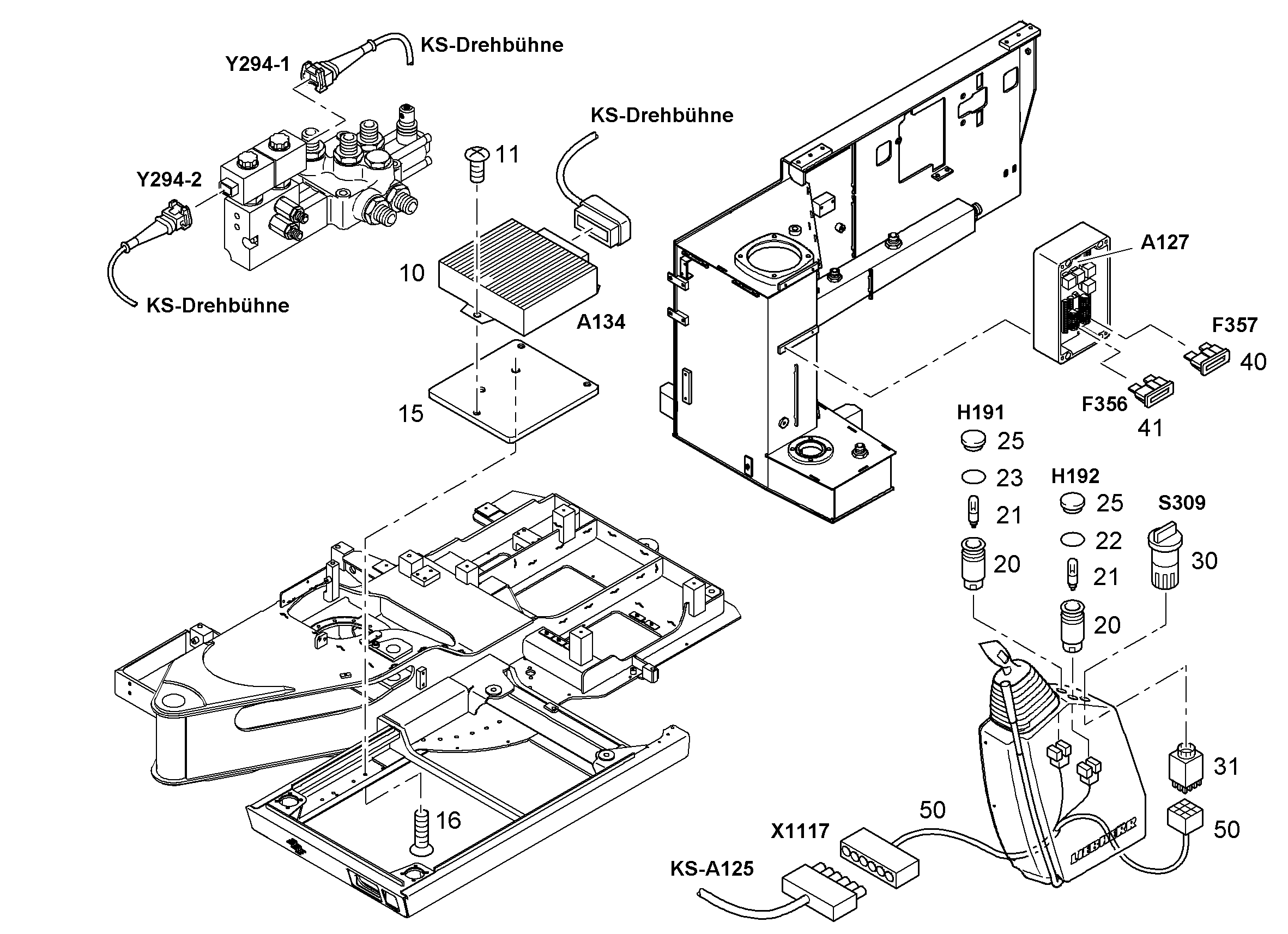 УПРАВЛЕНИЕ ESX-LT SOFTW V1.2 9622099 LIEBHERR