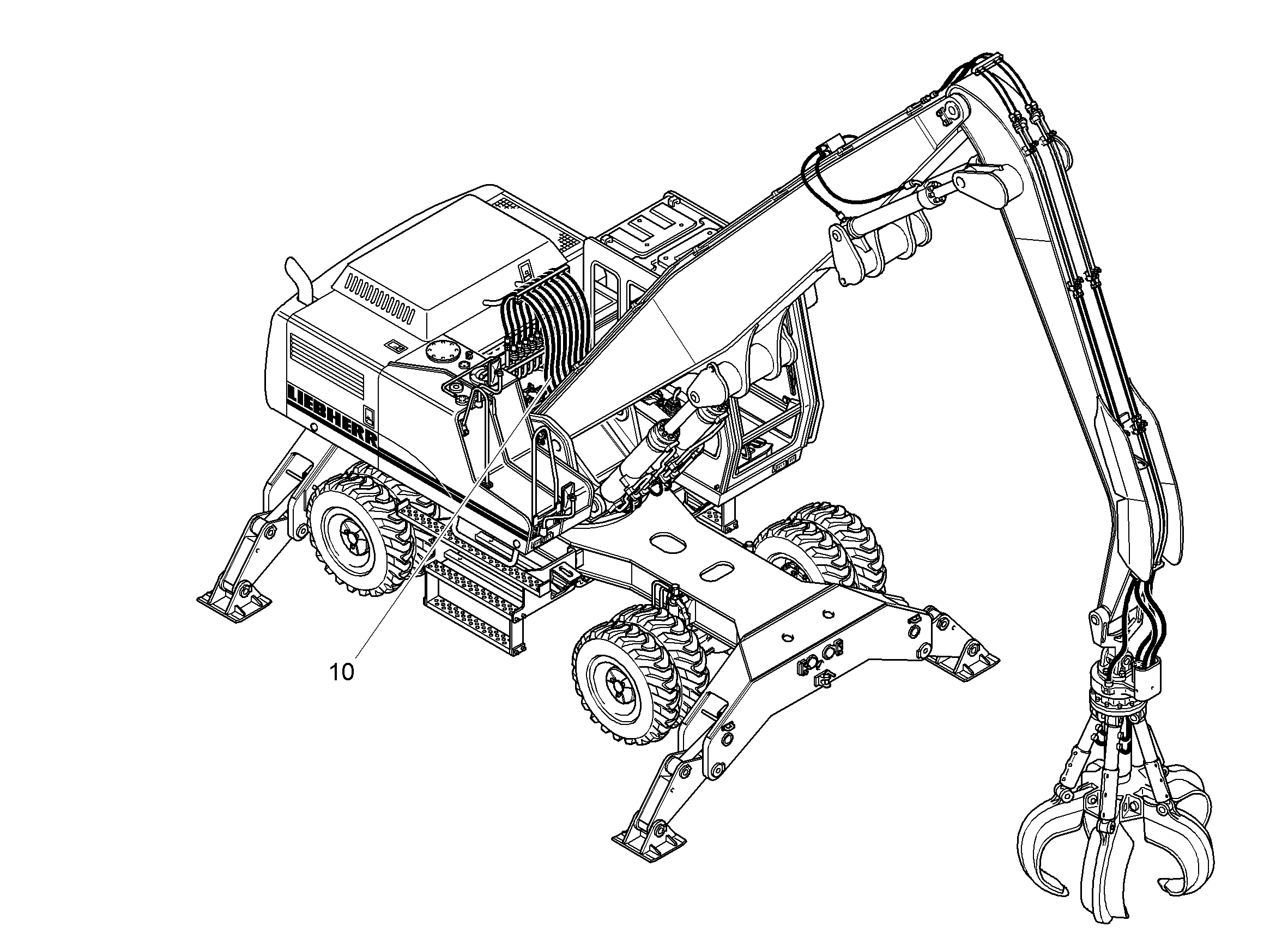 ПЕРЕКЛЮЧАЮЩЕЕ УСТР-ВО АВТОМ. 9289562 LIEBHERR