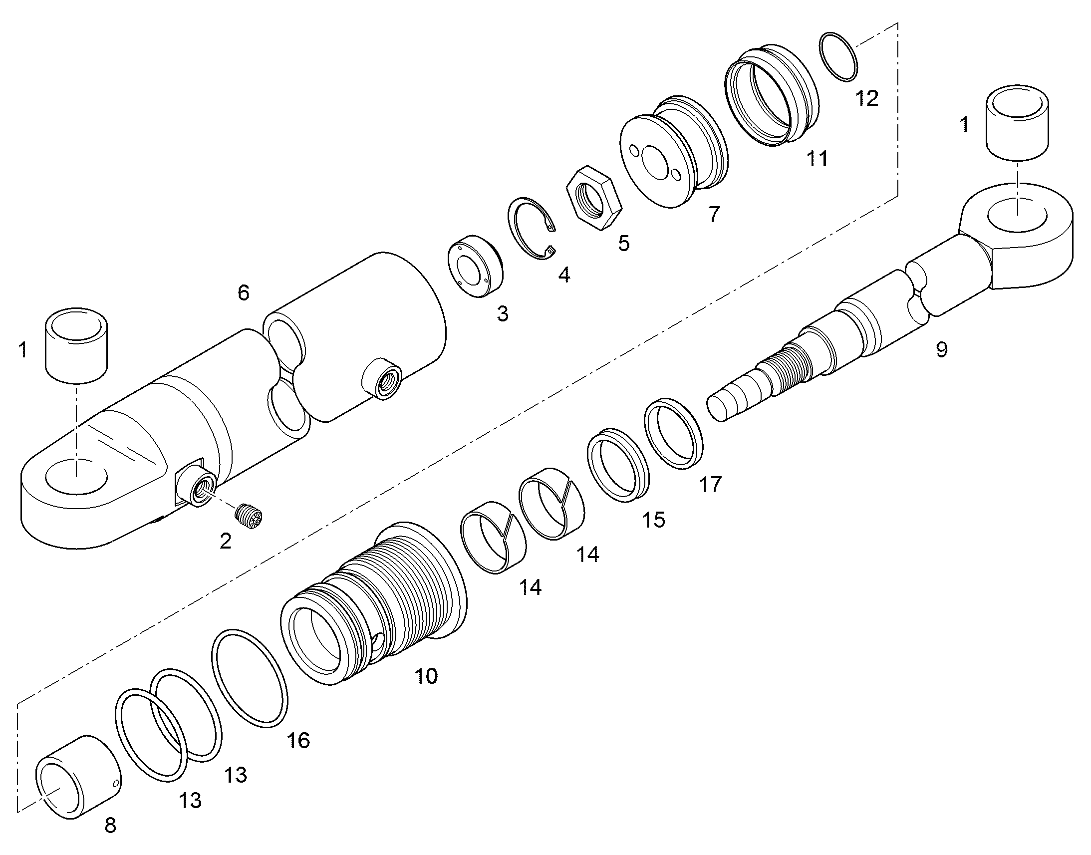 ЦИЛИНДР 10449818 LIEBHERR