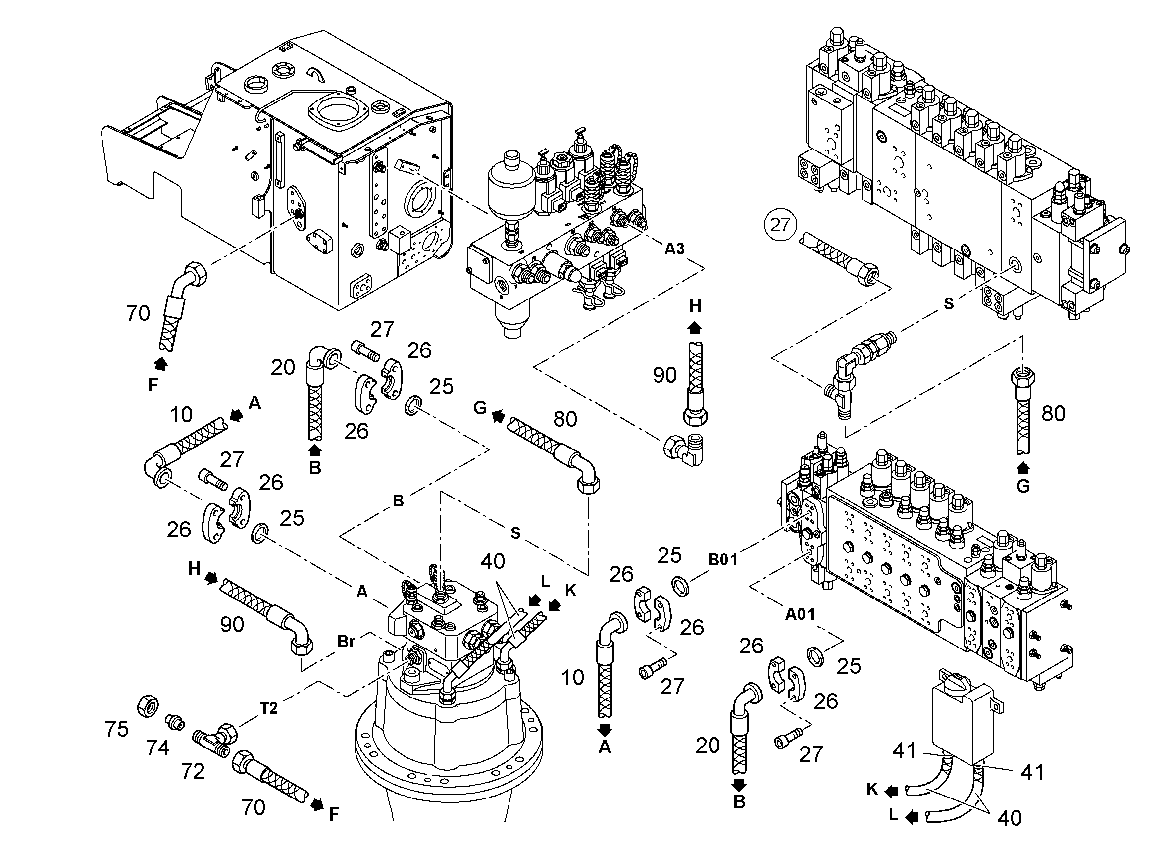 ШЛАНГ 16X450 10100743 LIEBHERR