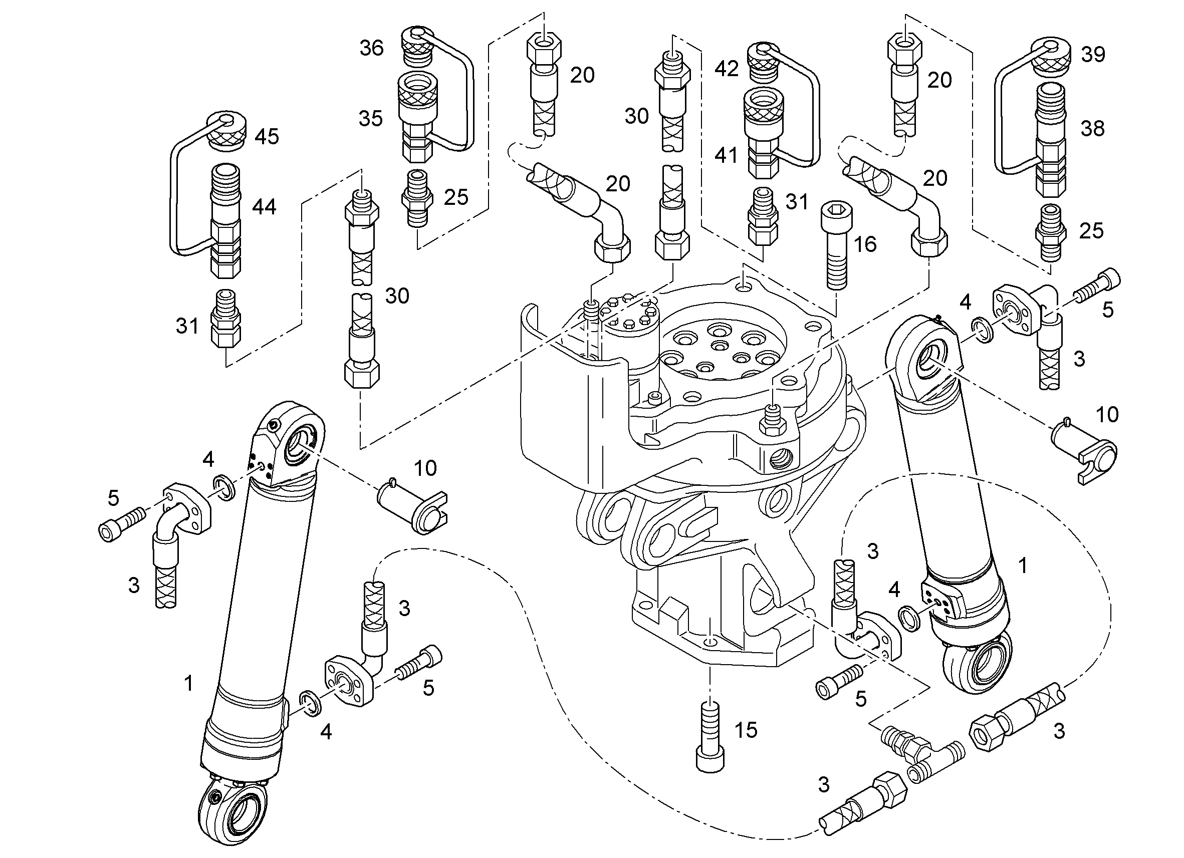ПРОВОДКА - ЗАЩИТА SW-GM10 9590305 LIEBHERR
