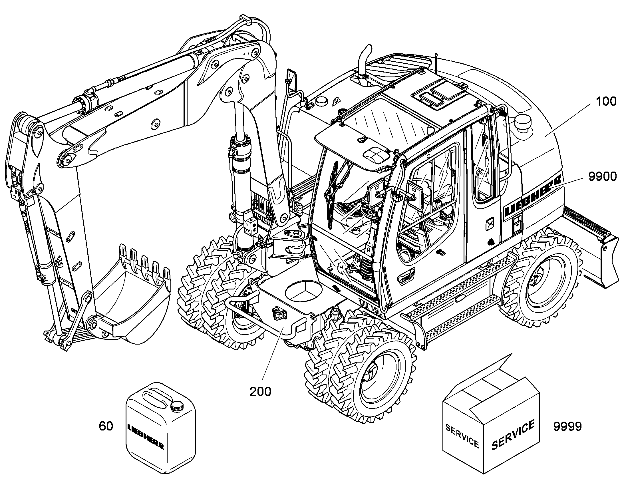 ТАБЛИЧКИ 9286443 LIEBHERR