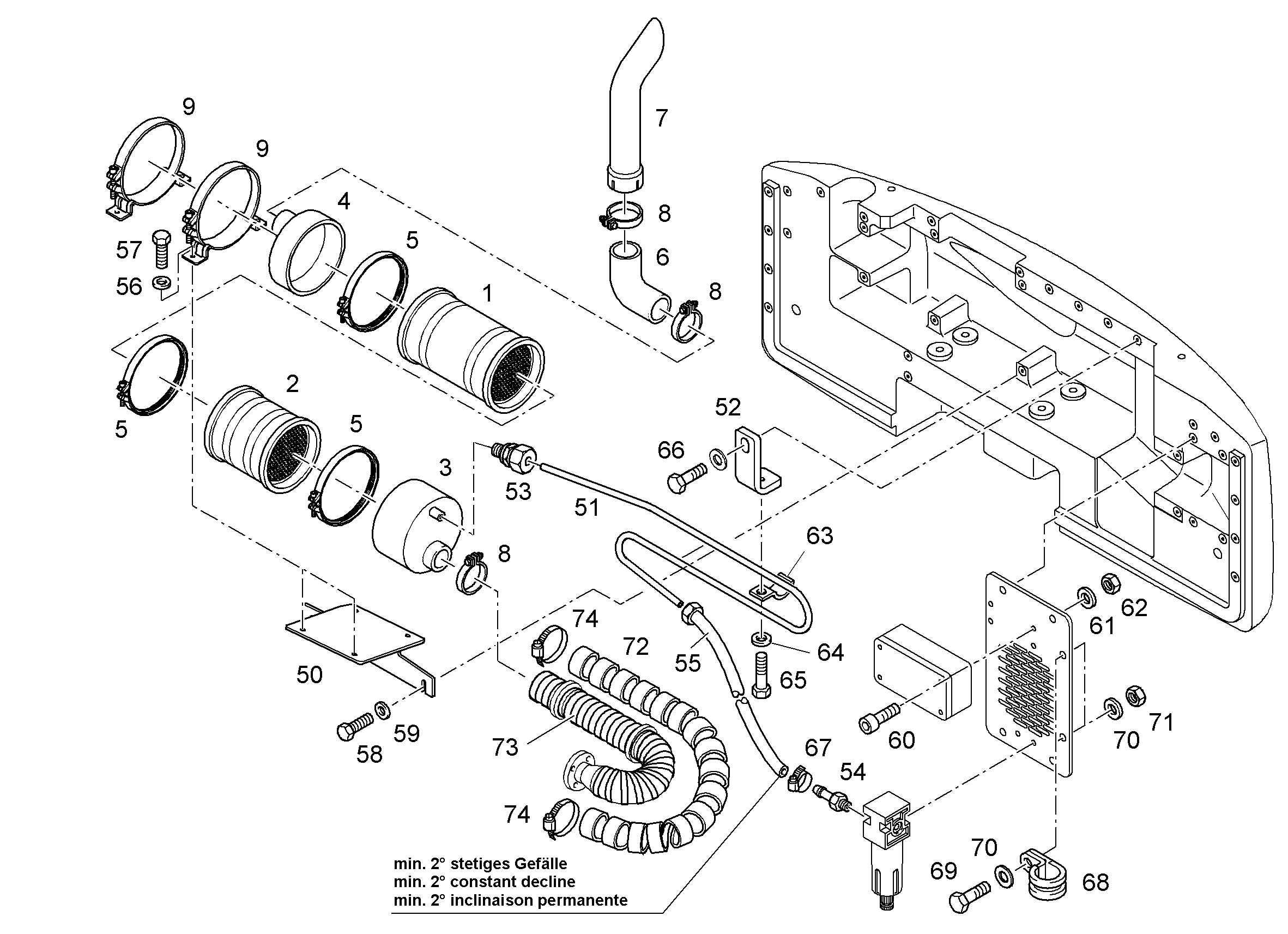 КРЫШКА ПЕРВИЧНАЯ 10113650 LIEBHERR