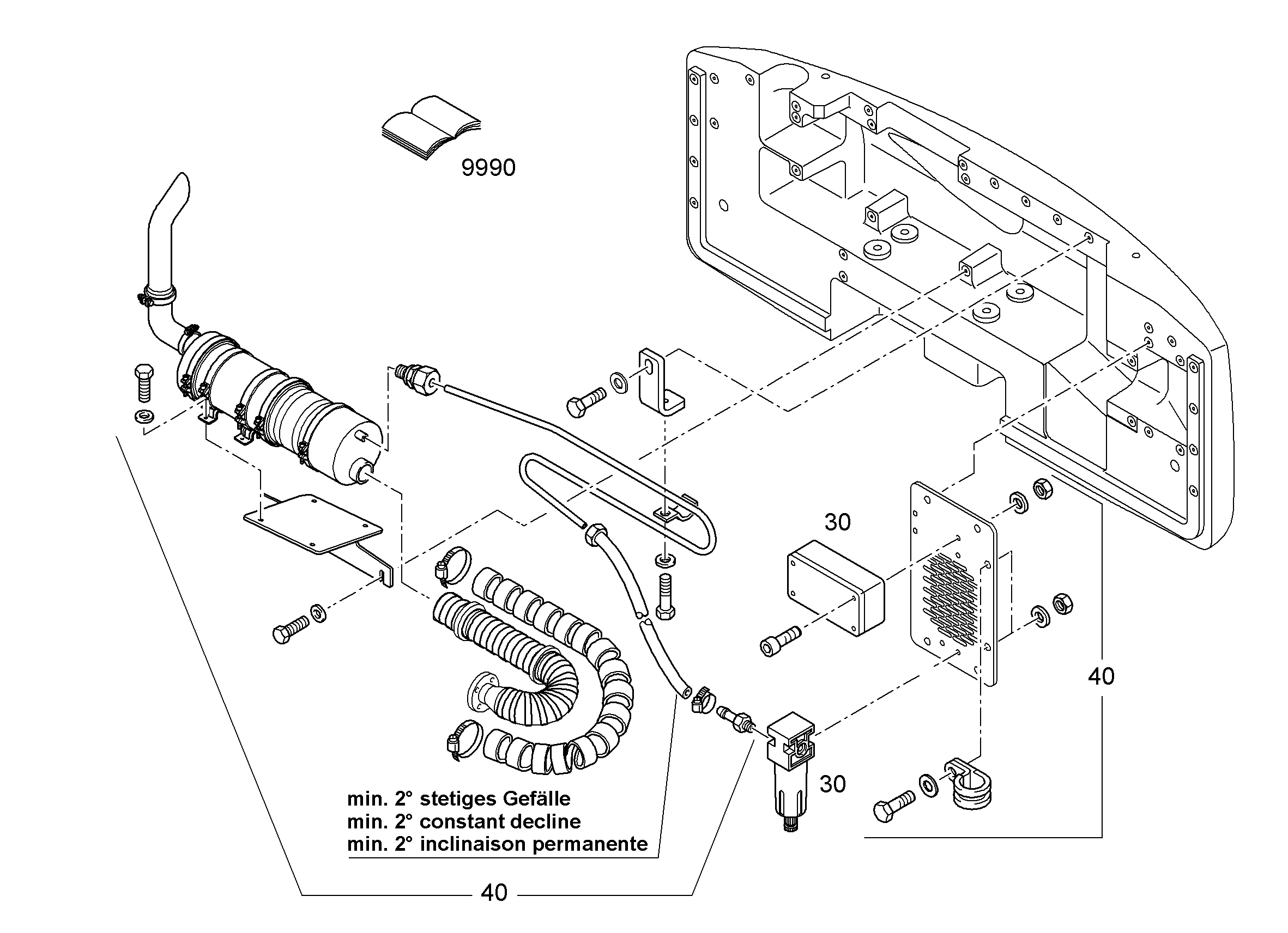 ФИЛЬТР МИКРОЧАСТИЦ 10045520 LIEBHERR