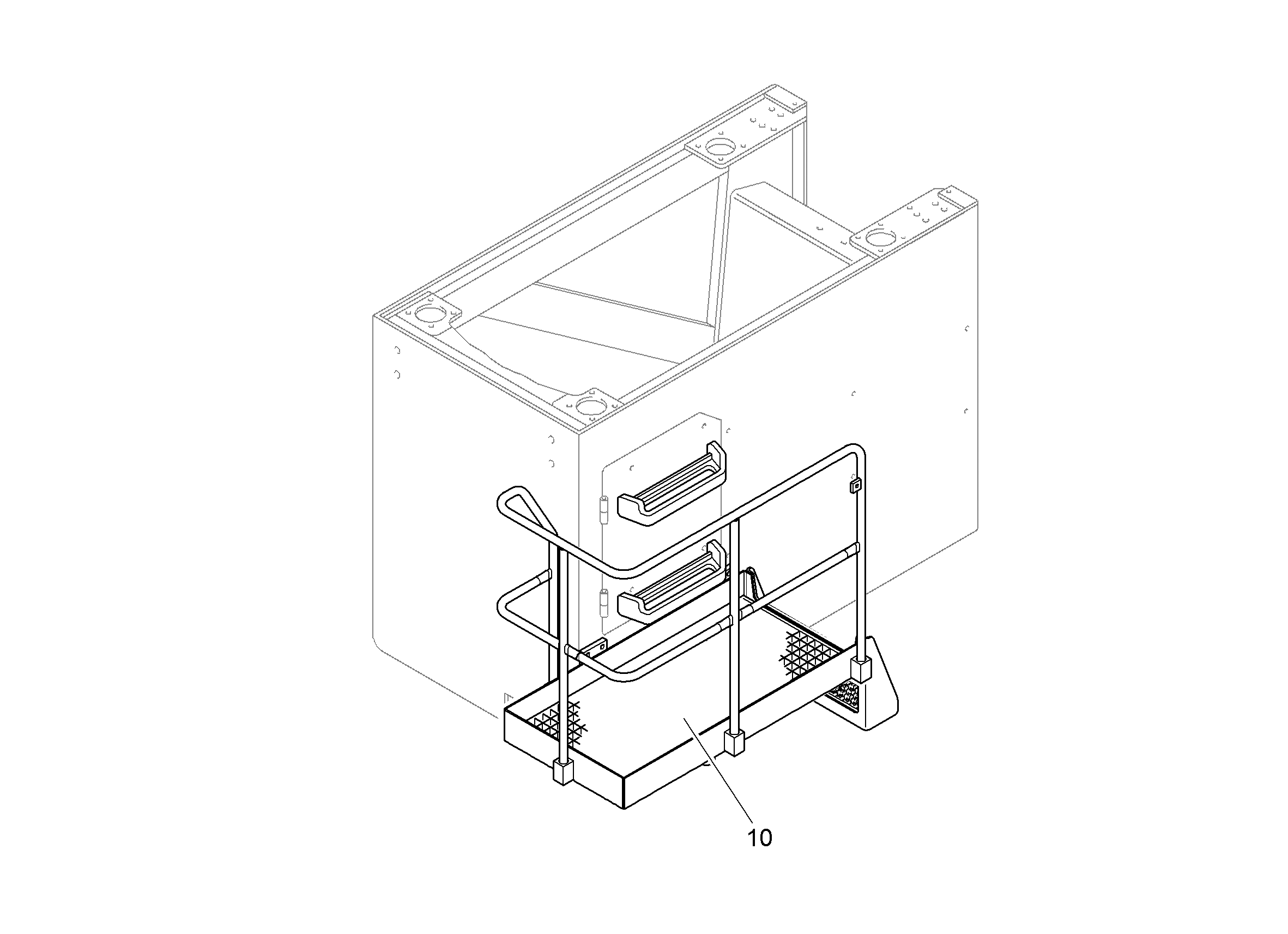 ПЛАТФОРМА 1200MM 9588883 LIEBHERR