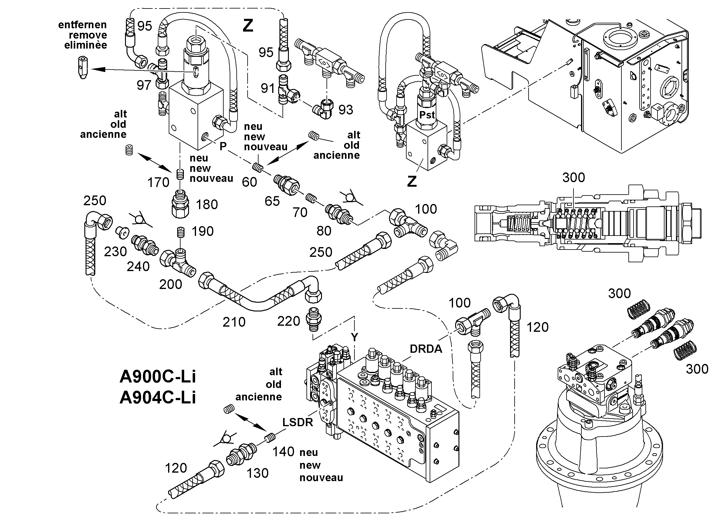 СОПЛО 5609721 LIEBHERR