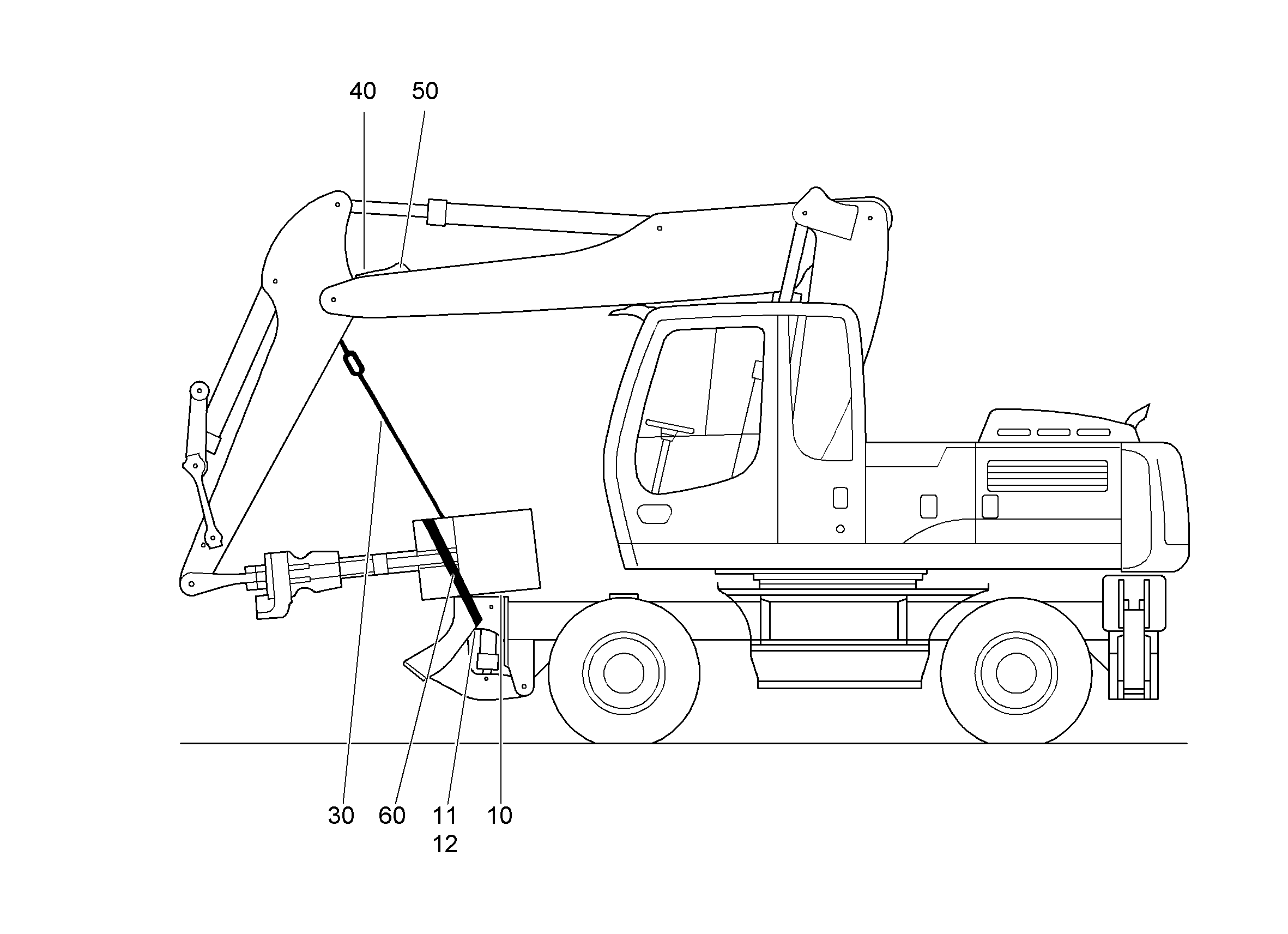 ТРОС УПОРНЫЙ 10114923 LIEBHERR