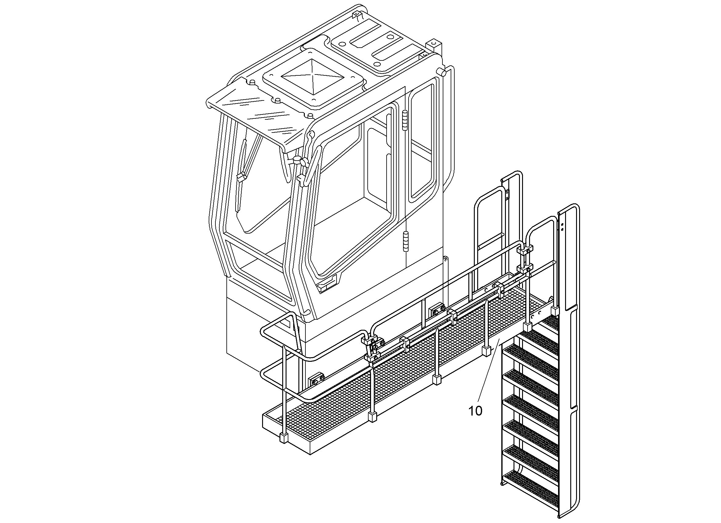 ПЛАТФОРМА 9592364 LIEBHERR