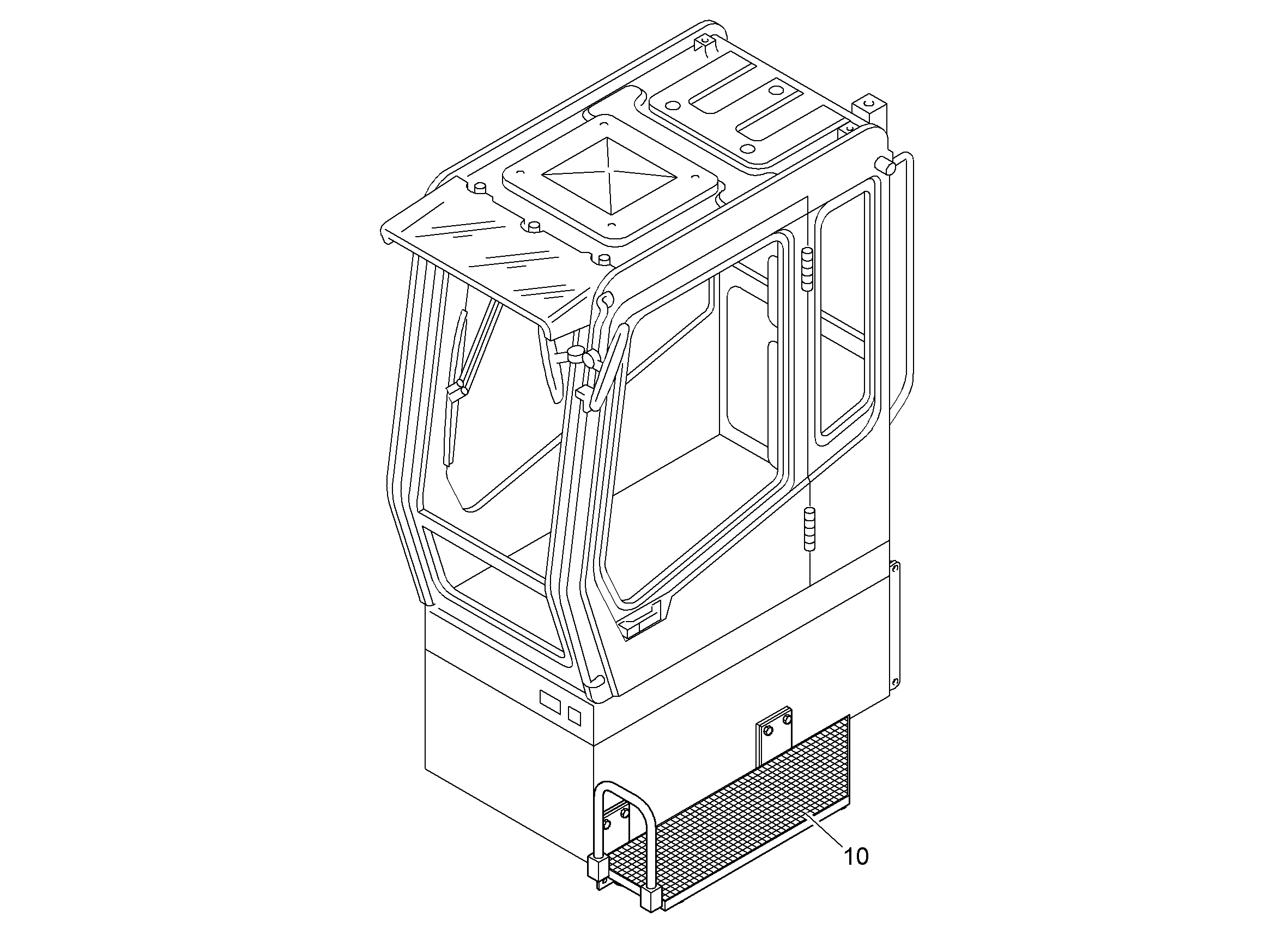 ПЛАТФОРМА 9593371 LIEBHERR