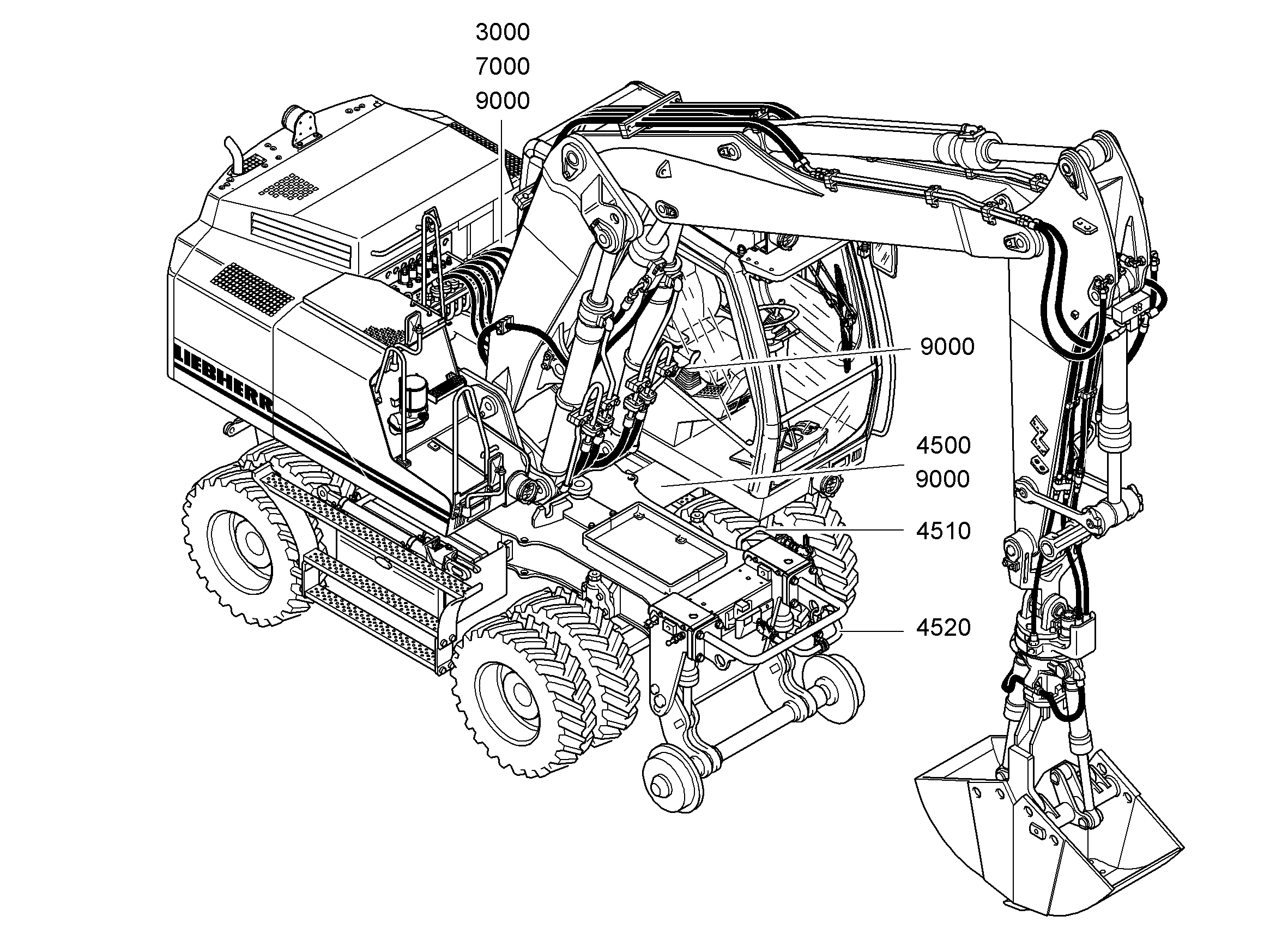 КЛАПАНЫ И ОБСЛУЖИВАНИЕ 9284437 LIEBHERR