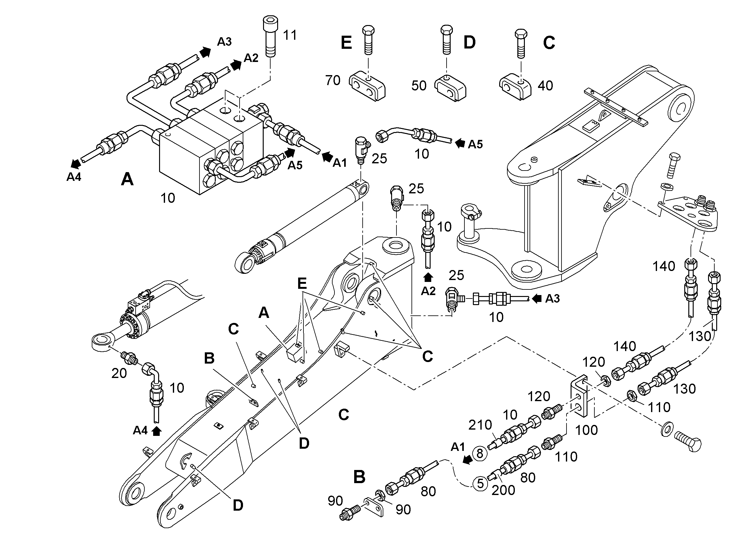 РАСПРЕДЕЛИТЕЛЬ MX-F 3/4 10289205 LIEBHERR