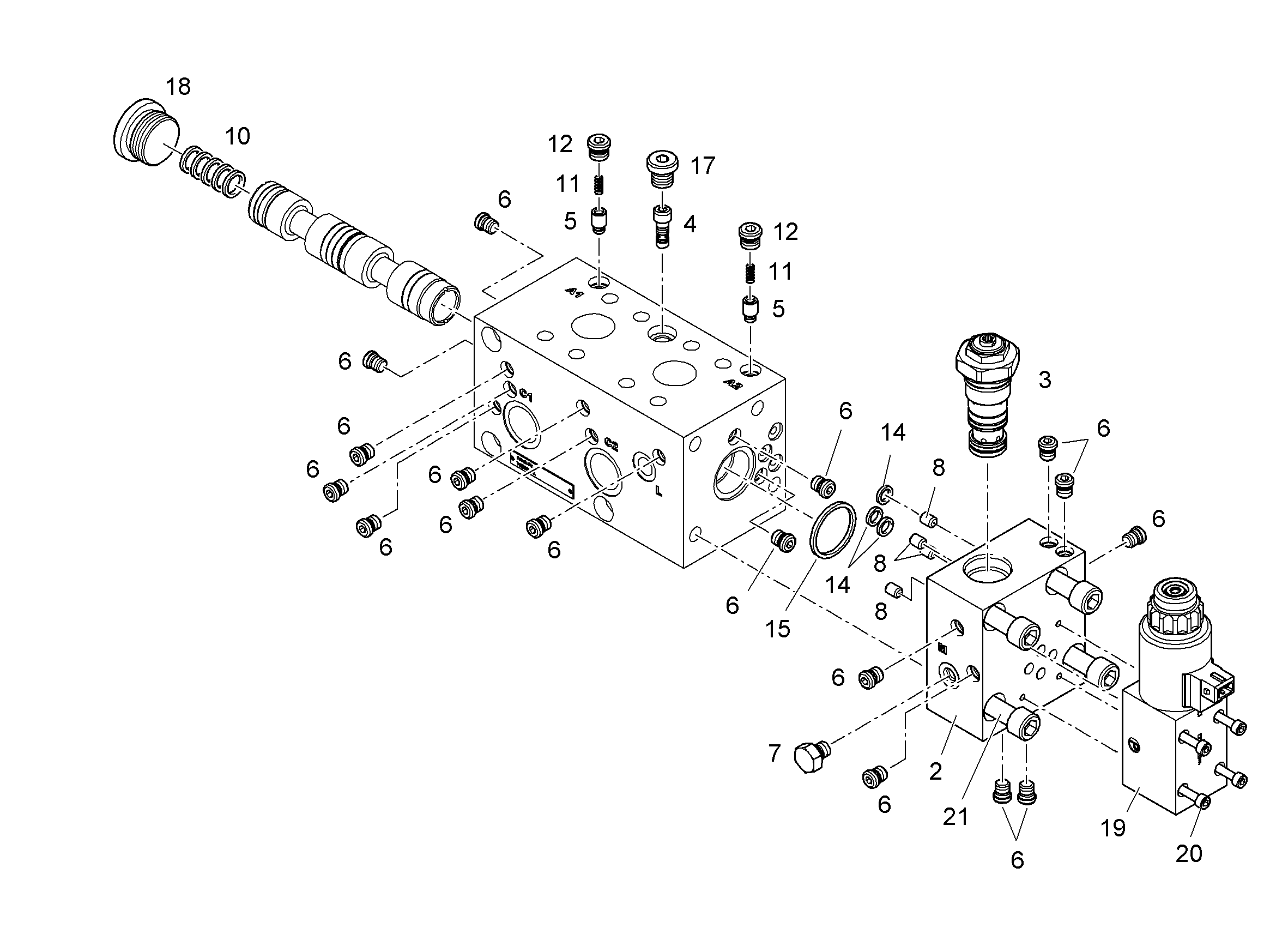 ШТОК КЛАПАНА 10282563 LIEBHERR