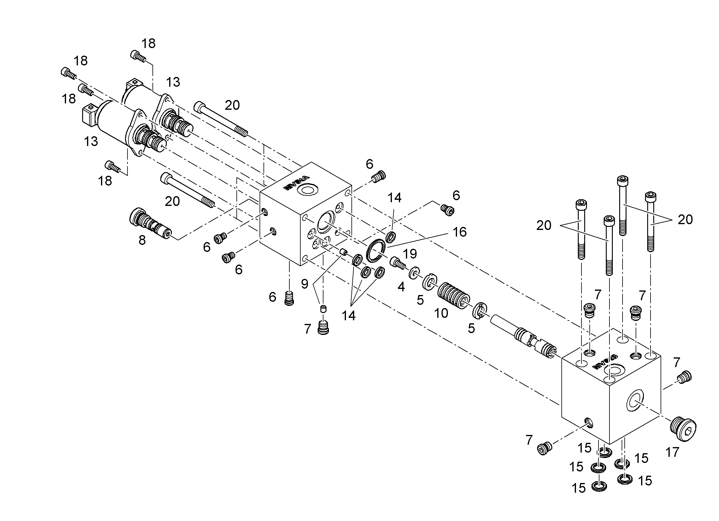 СОПЛО NG 0,5MM / M9X6 10282468 LIEBHERR