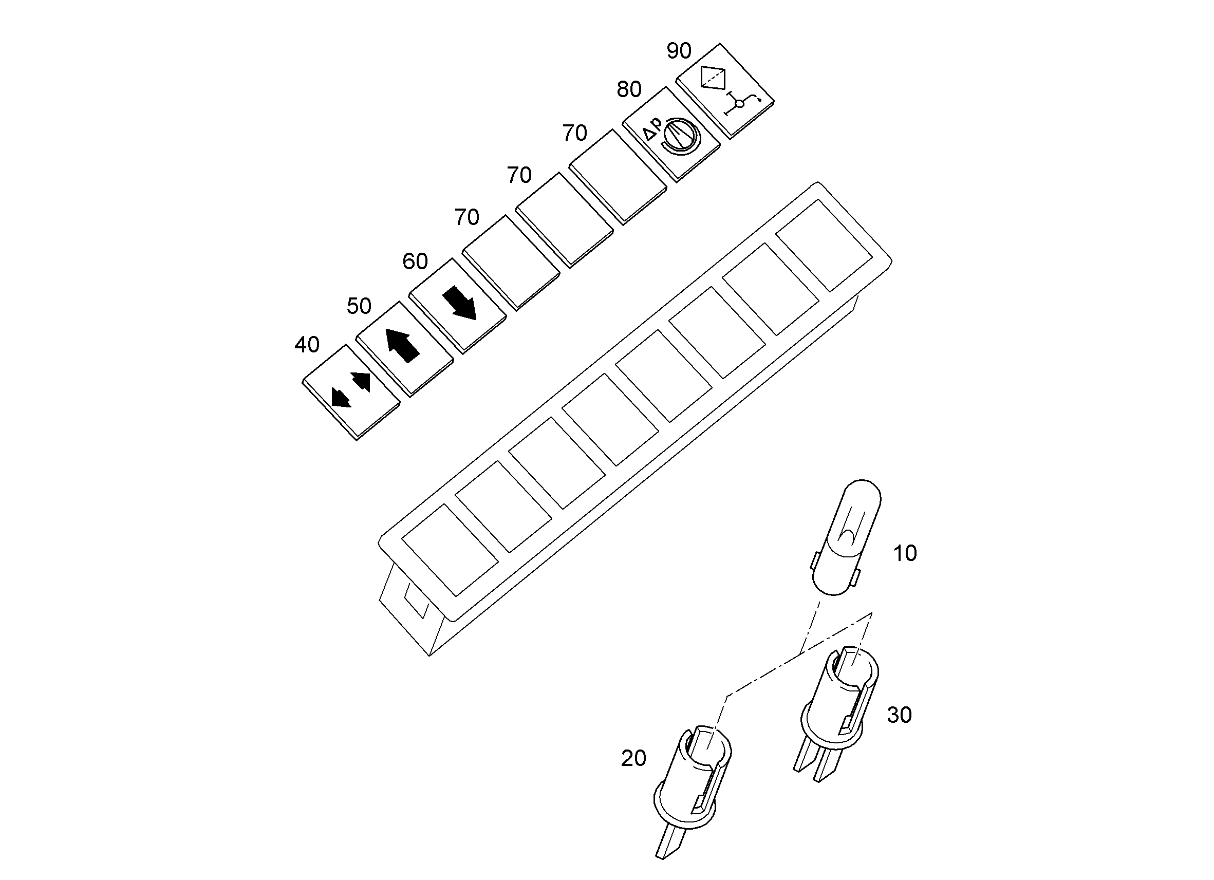 КУБ ВСТАВНОЙ 6004407 LIEBHERR