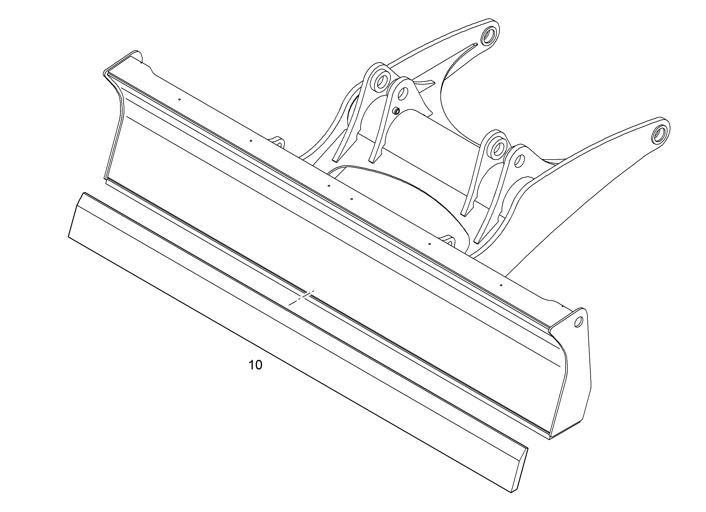 РЕЖУЩАЯ КРОМКА 9597141 LIEBHERR