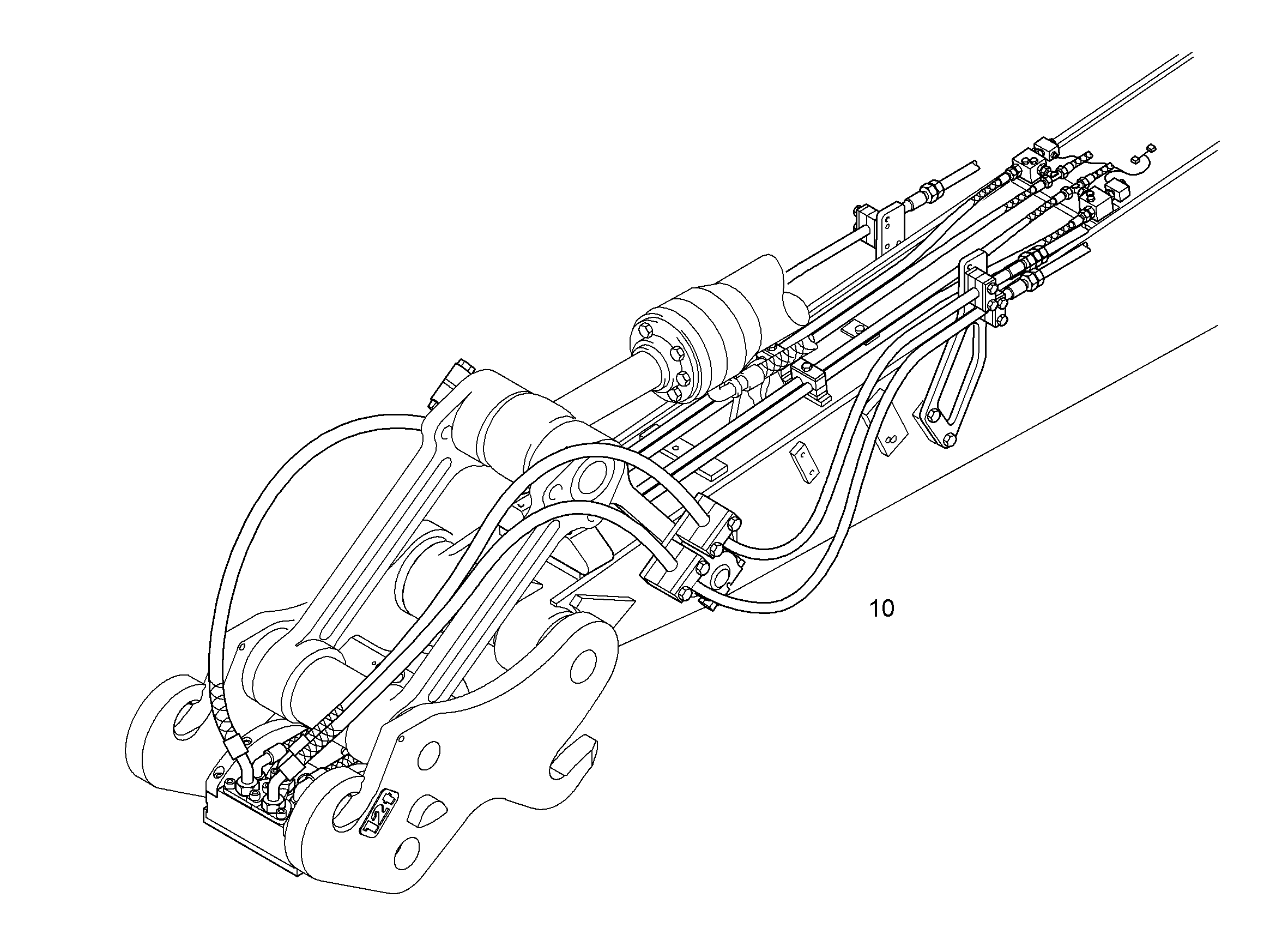 LIKUFIX 48 ДЛЯ РУКОЯТИ КОВША 2,65M 9623455 LIEBHERR