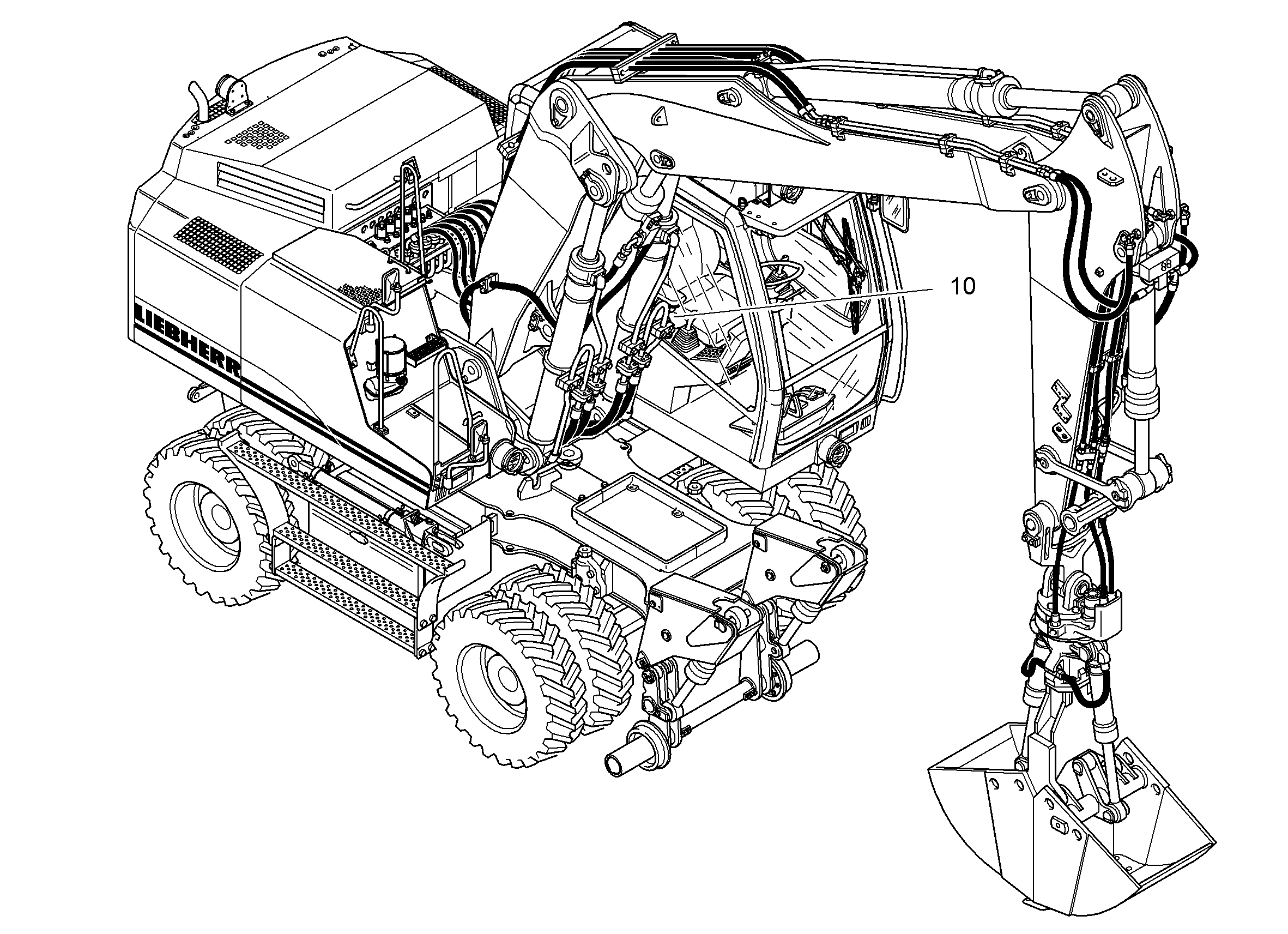 ПОДГОТОВКА УЗКОЙ ПОЛОСЫ 9600622 LIEBHERR