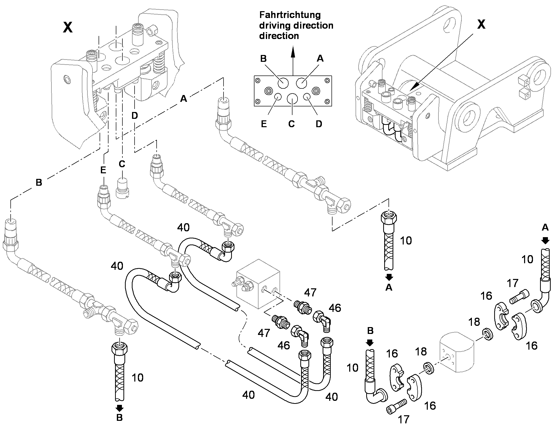 ШЛАНГ 20X290 10290145 LIEBHERR