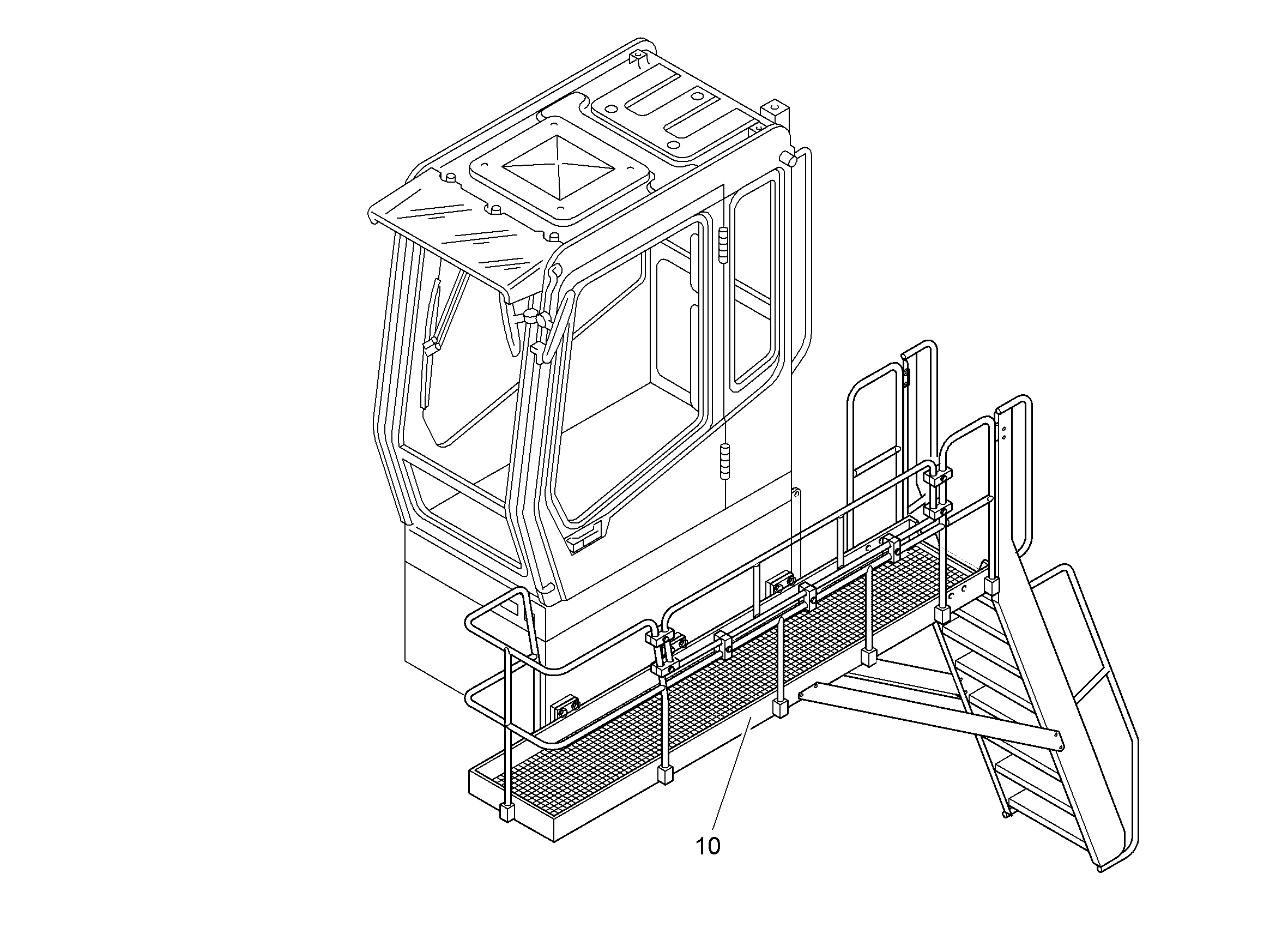 ПЛАТФОРМА 9599011 LIEBHERR