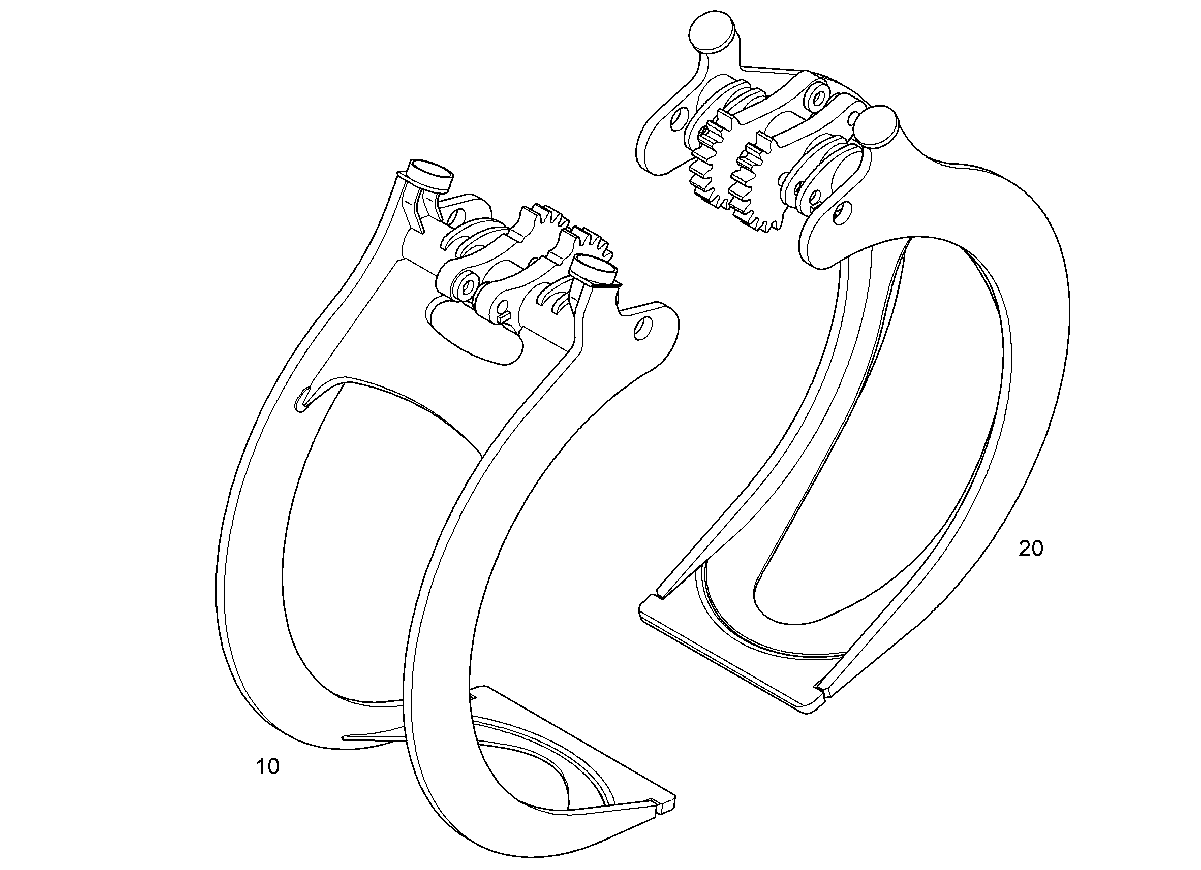 ГРЕЙФЕРНЫЙ ЗАХВАТ СЛЕВА 9614048 LIEBHERR