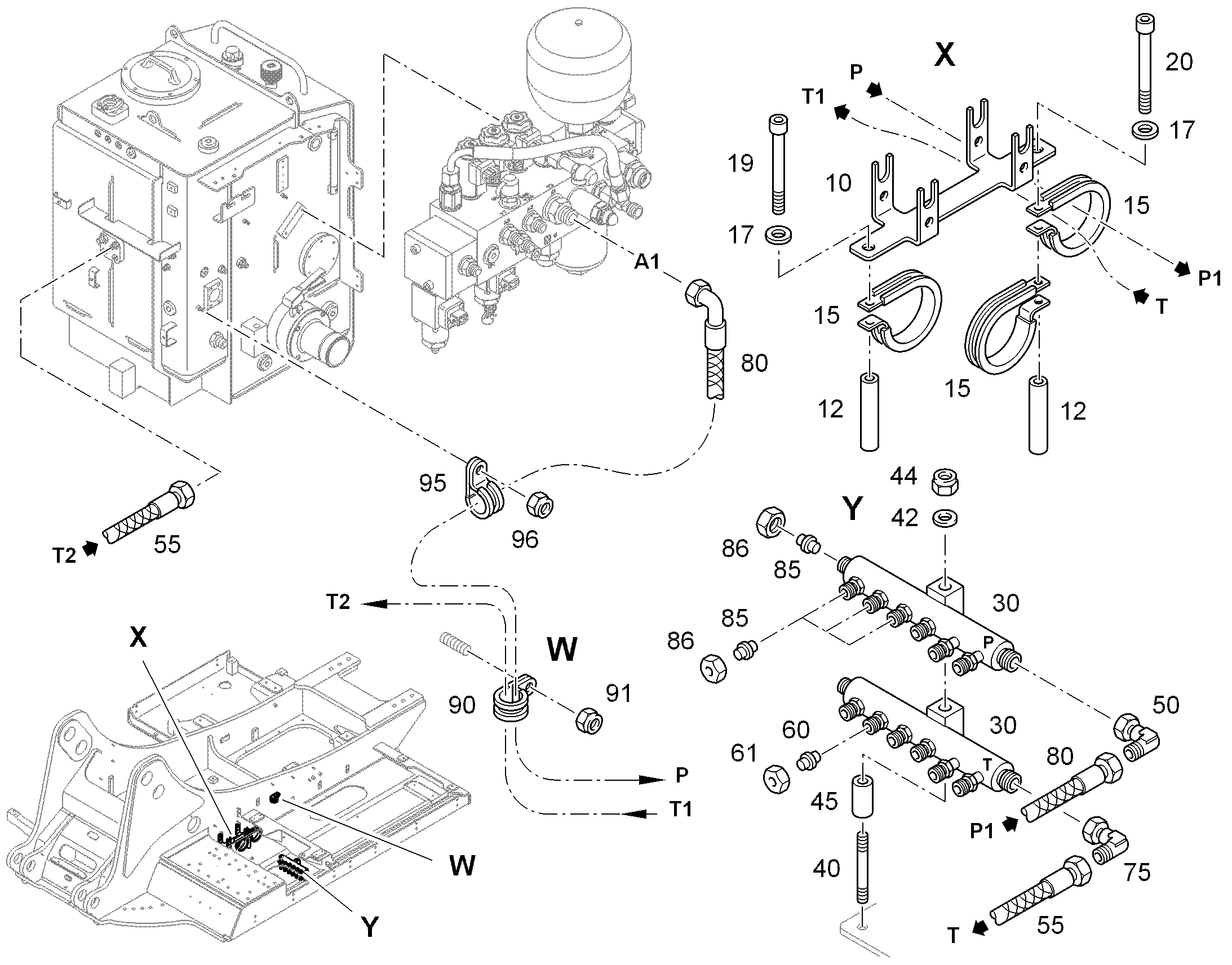 LIEBHERR-УПРАВЛ. ПЕРЕКЛЮЧАЕМОЕ 94041820 LIEBHERR