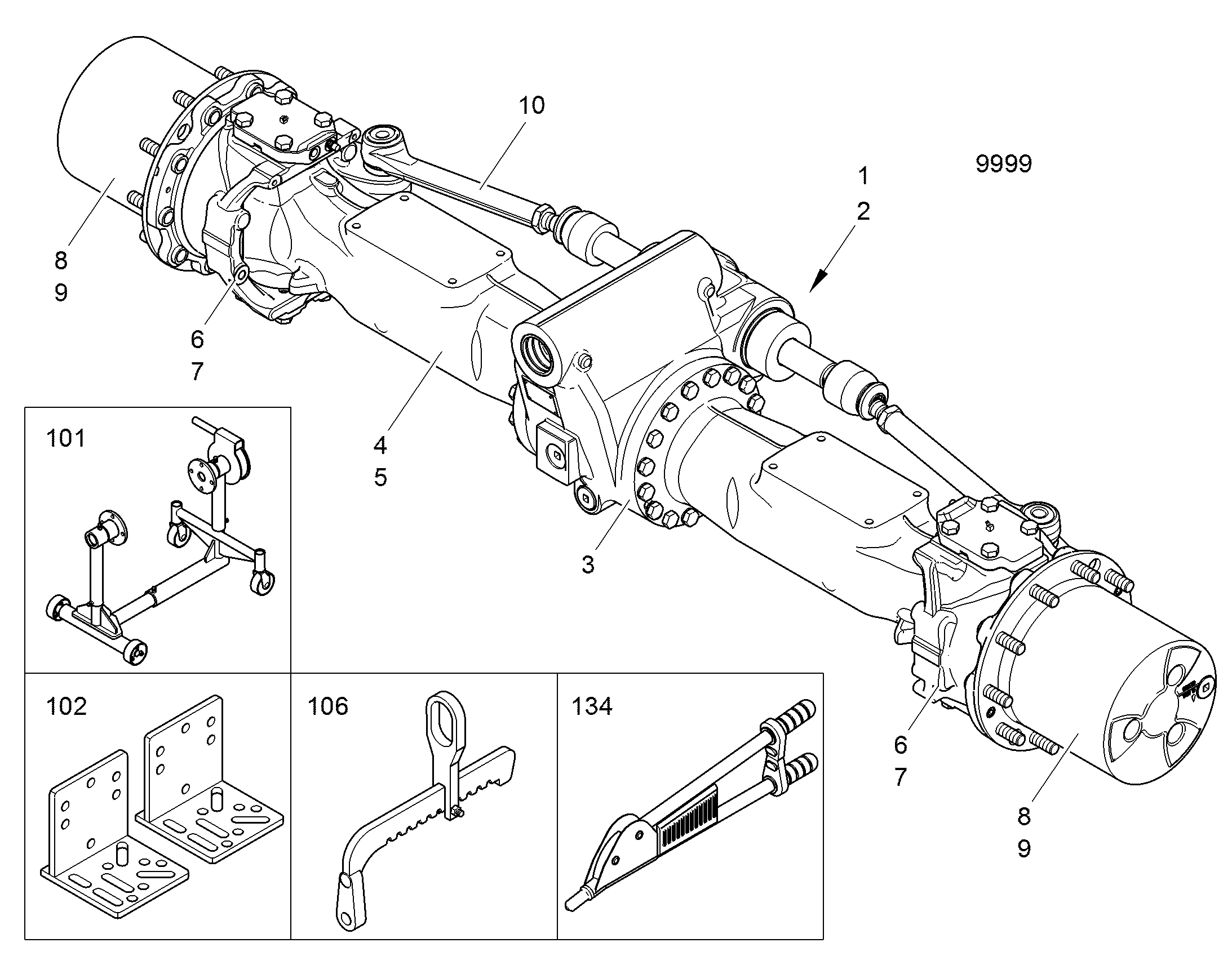 РУЛЕВОЕ УПРАВЛЕНИЕ 10292899 LIEBHERR