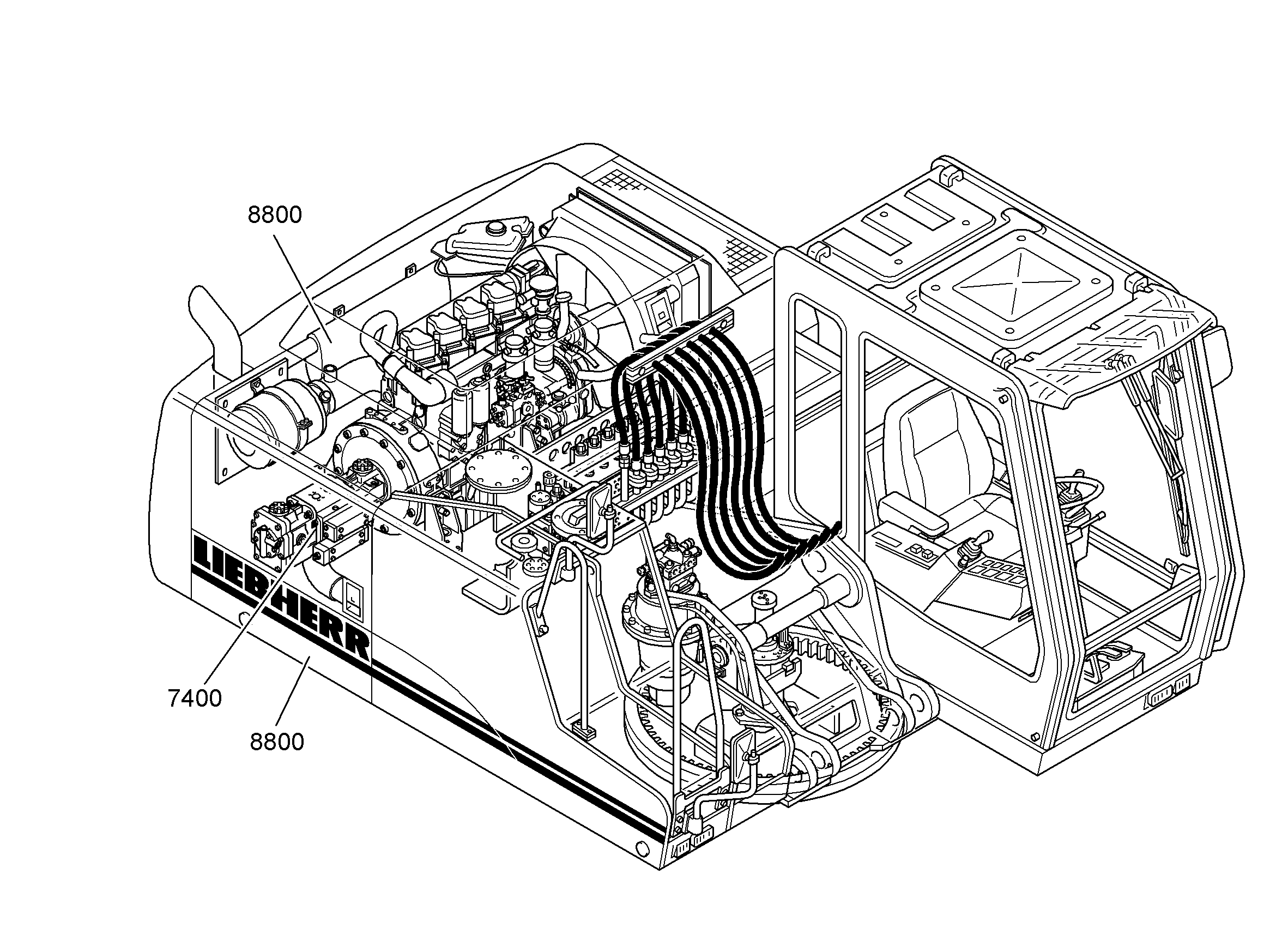 ЗВУКОИЗОЛЯЦИЯ 9603075 LIEBHERR