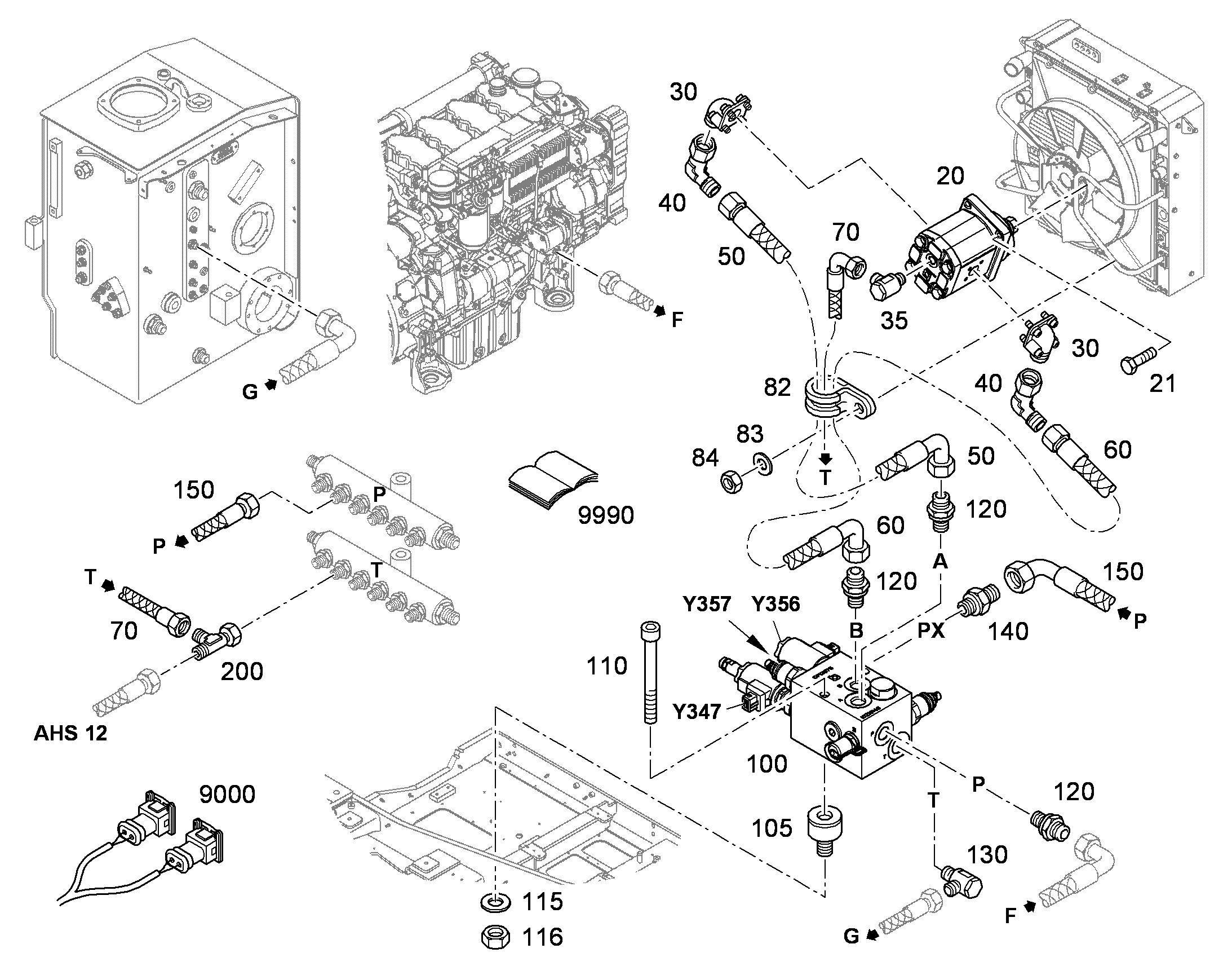 ДВИГАТЕЛЬ ШЕСТЕРЕНЧАТЫЙ 10296453 LIEBHERR