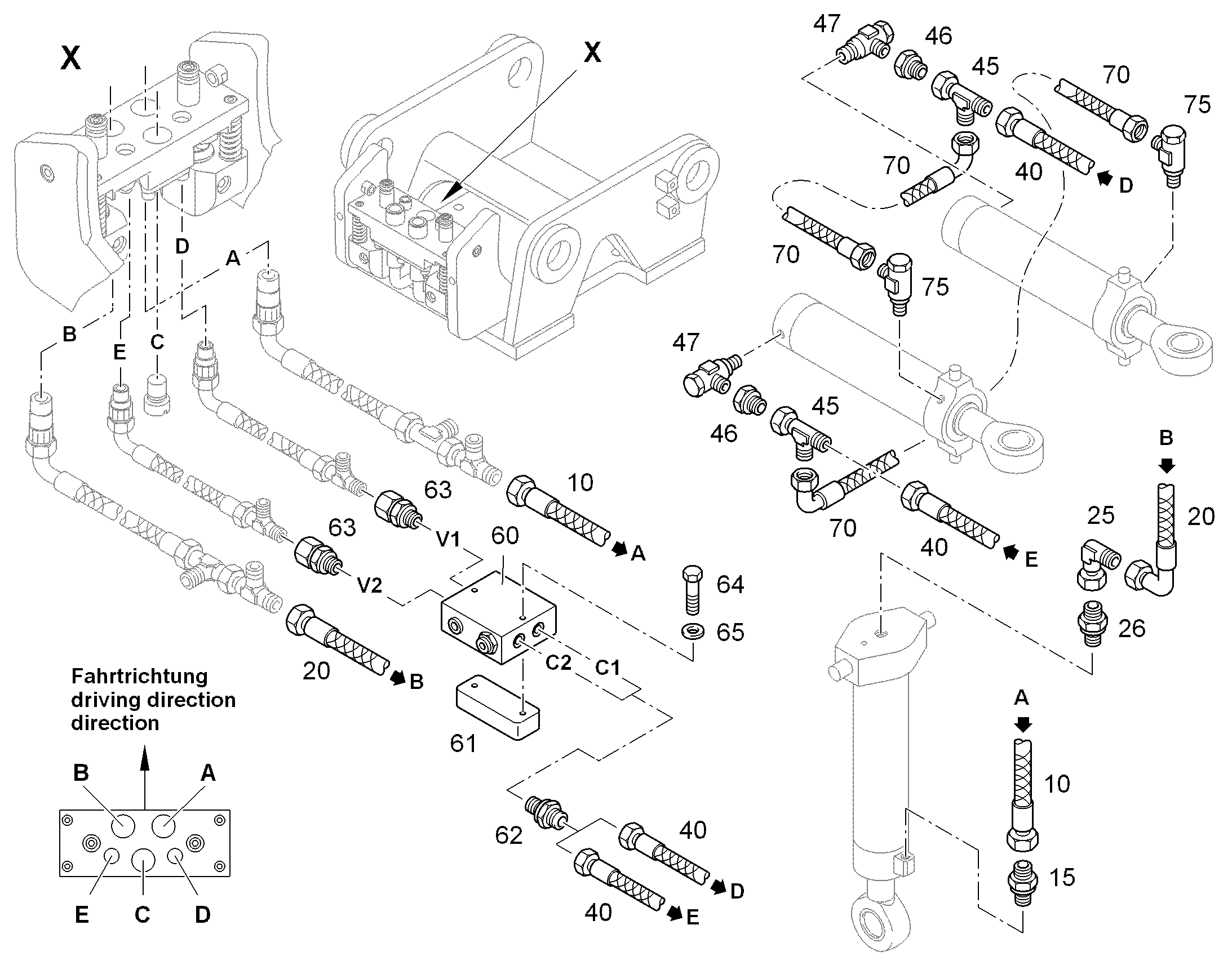 ШЛАНГ 20X1850 10295923 LIEBHERR