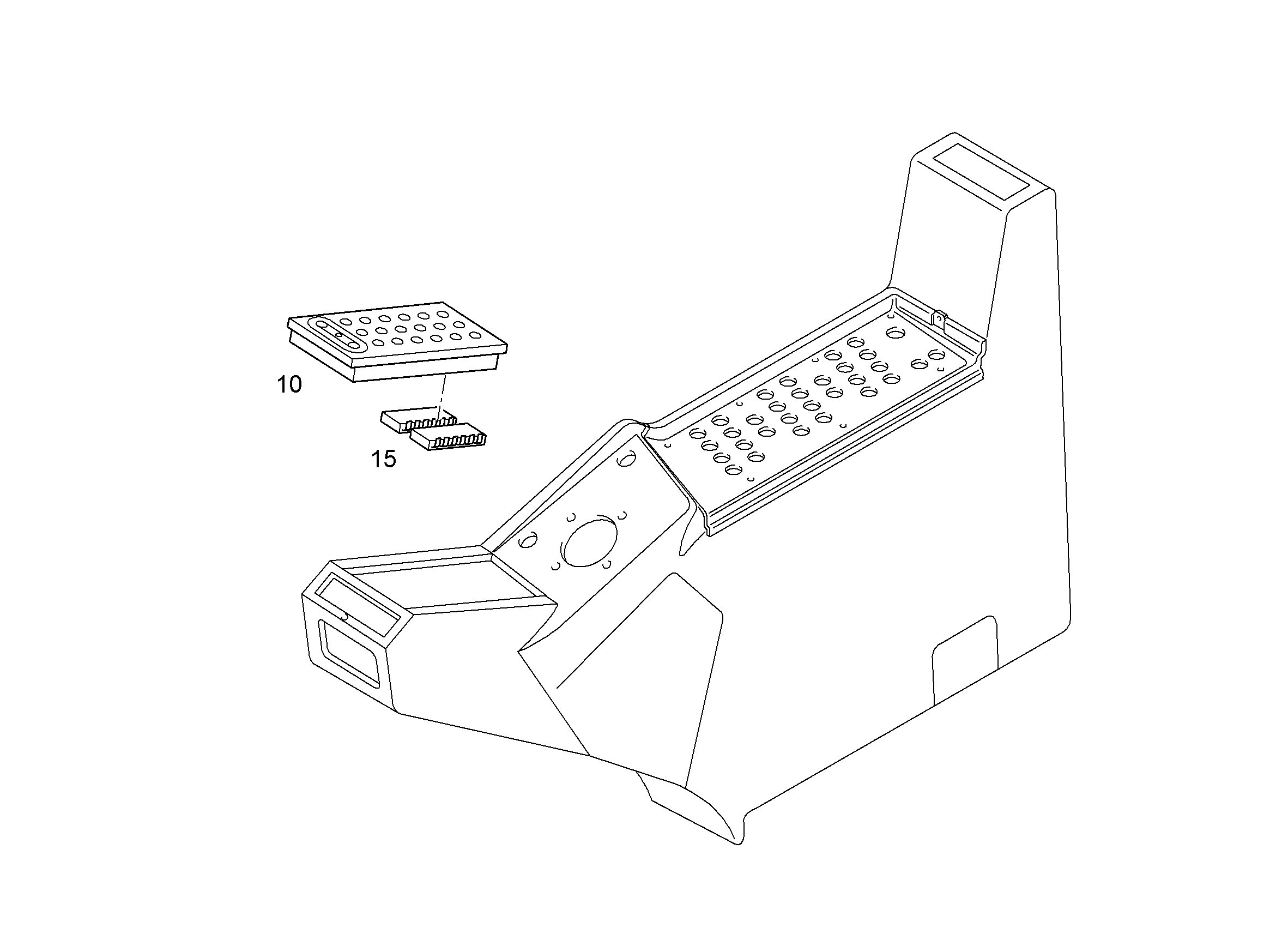 КЛАВИАТУРА УПРАВЛЕНИЯ 10279288 LIEBHERR