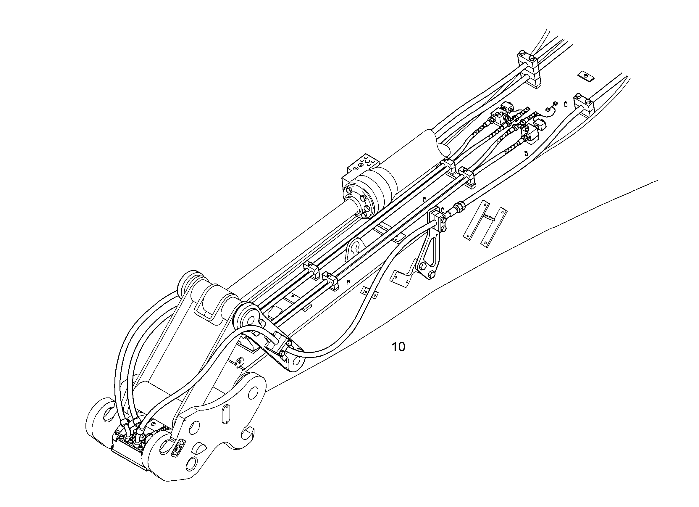 LIKUFIX 48 Д. ПРОМ. РУКОЯТИ 3,20M 9602441 LIEBHERR