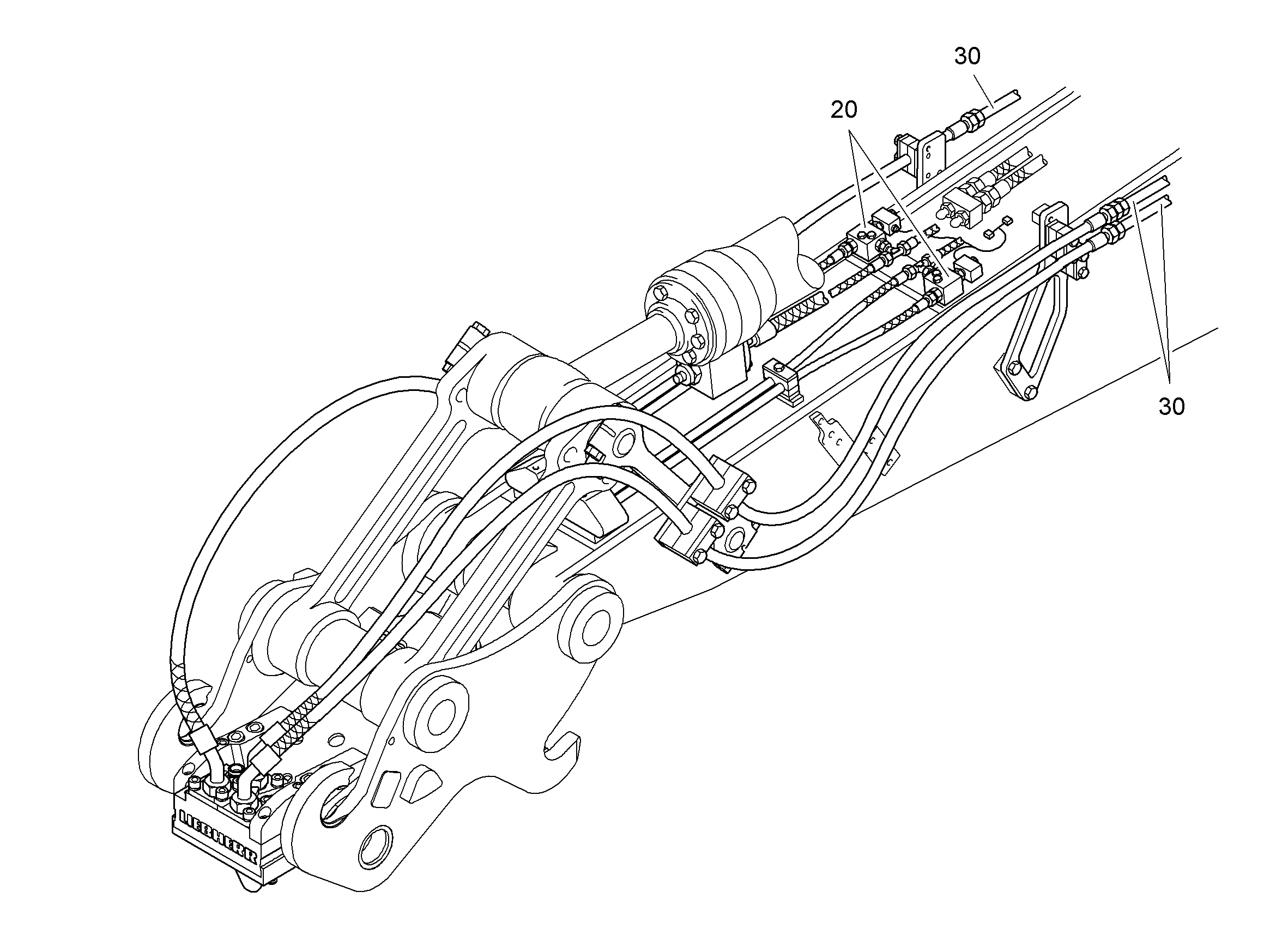 ЛИНИИ-НАБОР LIKUFIX 9603973 LIEBHERR