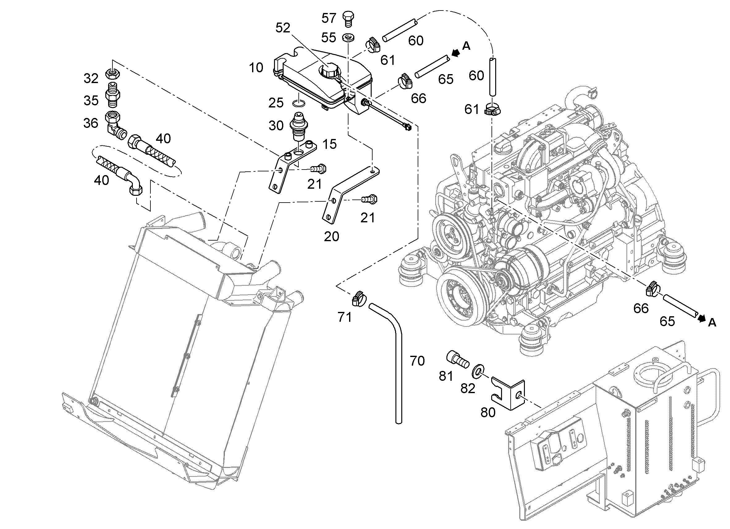 ШЛАНГ УПРАВЛЕНИЯ 10X220 7413386 LIEBHERR