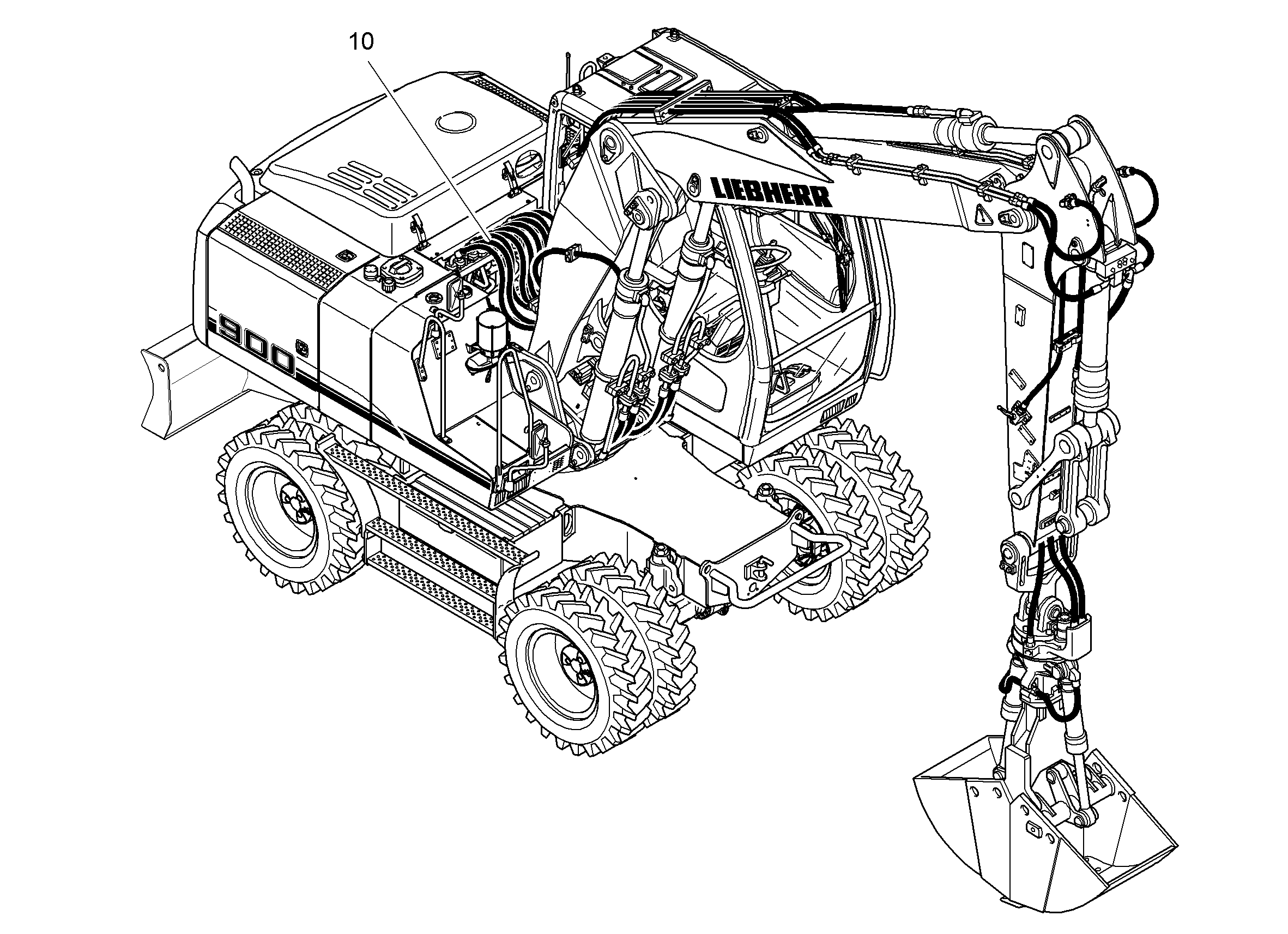 ДОПОЛНЕНИЕ-РЕЖУЩАЯ КОРЗИНА 9603591 LIEBHERR