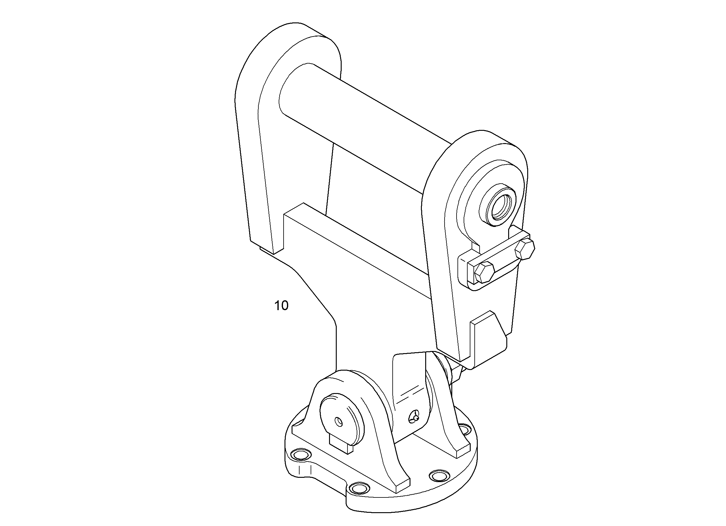 ПОДВЕСКА Ø90MM 400MM 9615256 LIEBHERR