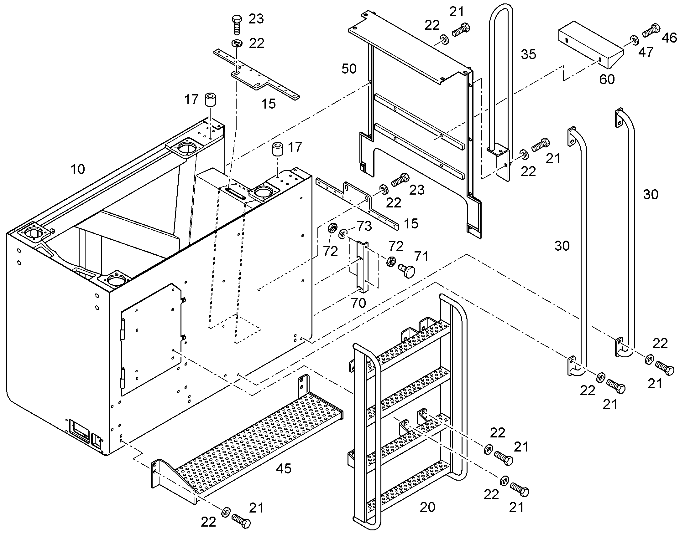 ПЛАТФОРМА 1200MM 9587961 LIEBHERR