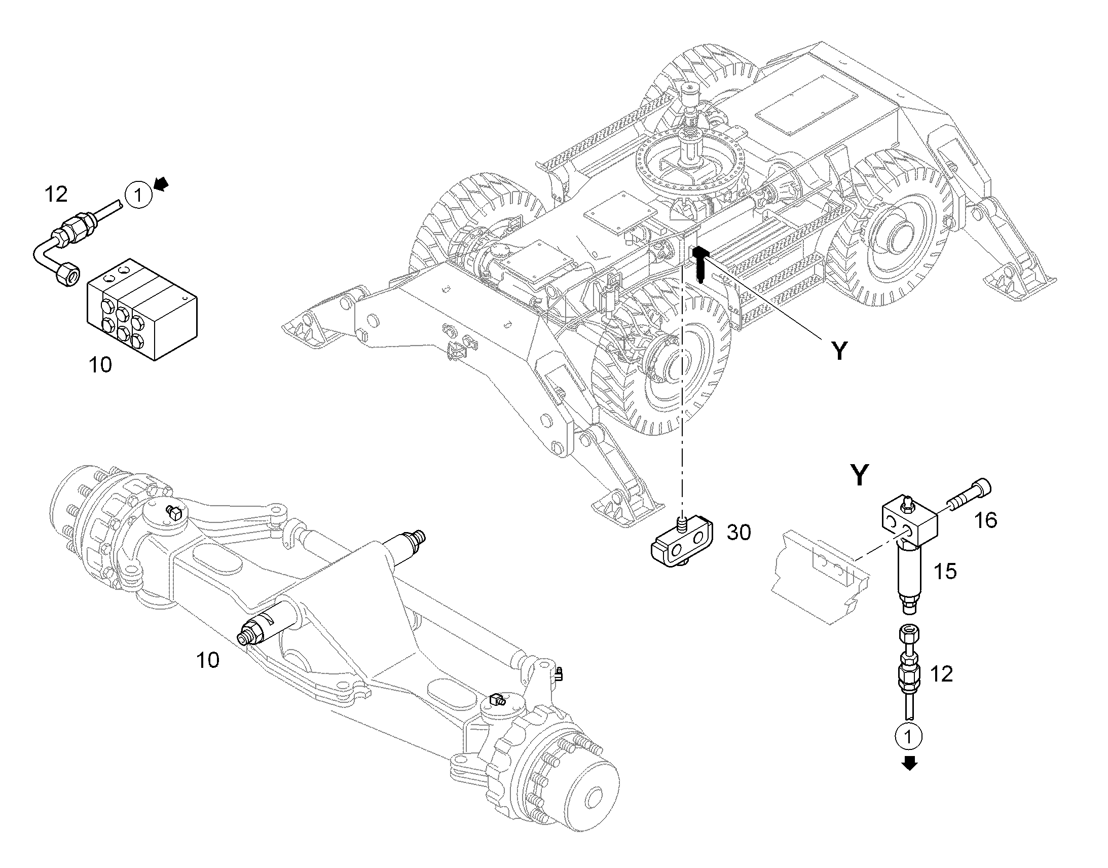 КОМПЛЕКТУЮЩИЕ ДЕТАЛИ 9621152 LIEBHERR