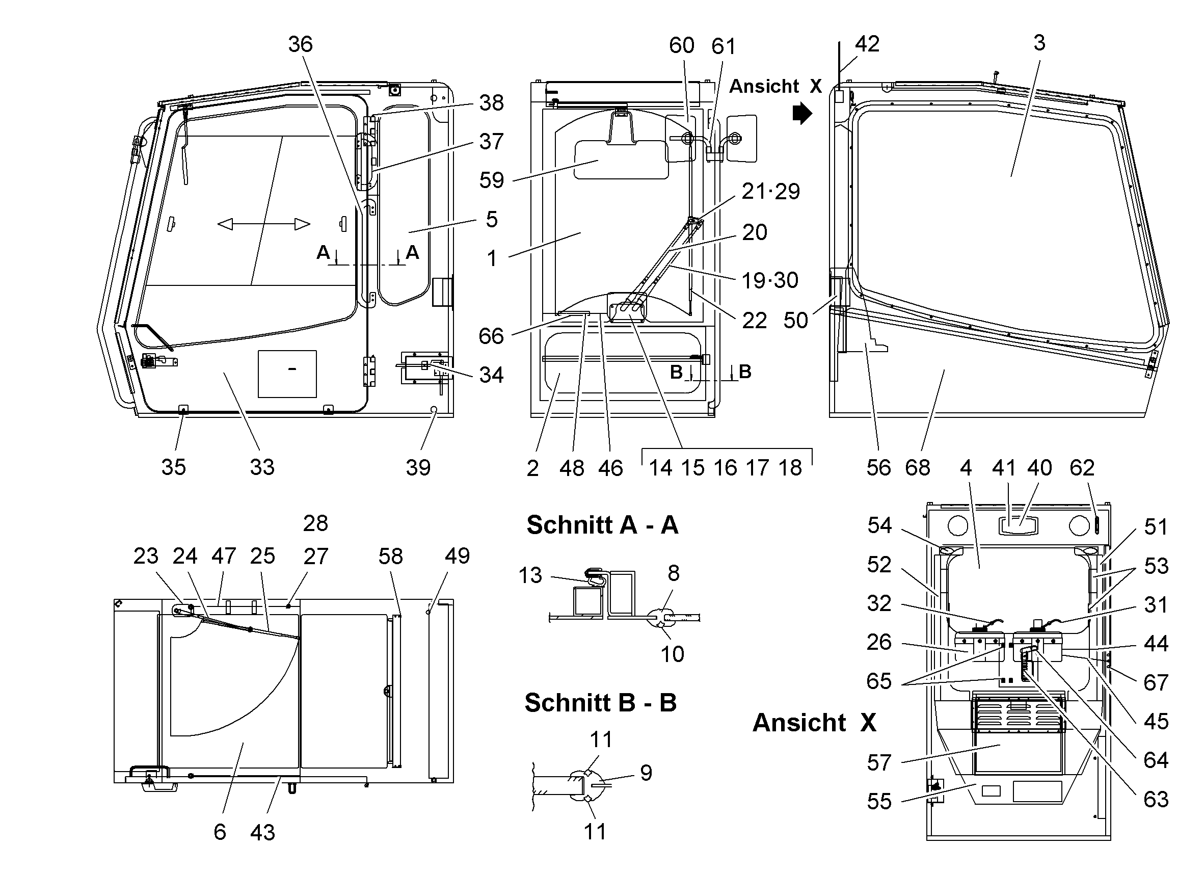 К-Т ПРОВОДОВ - ФАРЫ 10332689 LIEBHERR