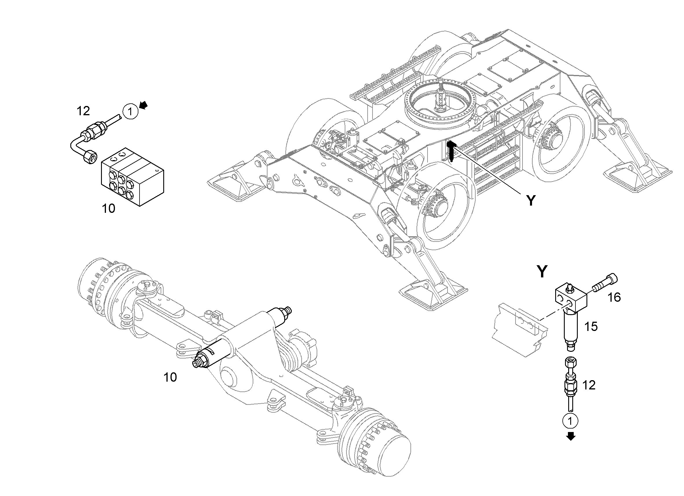 КОМПЛЕКТУЮЩИЕ ДЕТАЛИ 9621999 LIEBHERR
